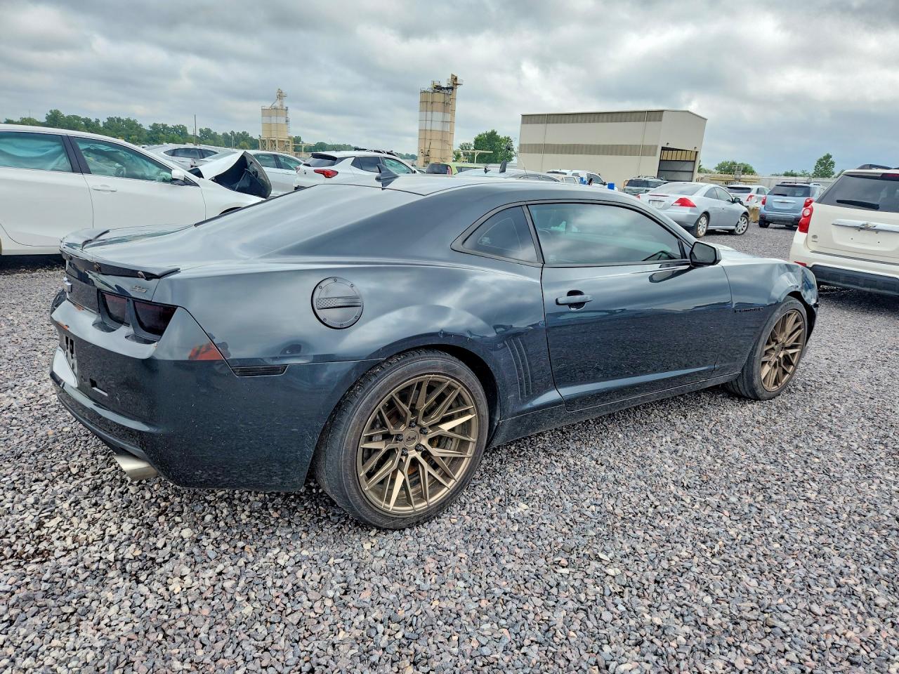 2013 Chevrolet Camaro 2ss Gray vin: 2G1FK1EJXD9179809