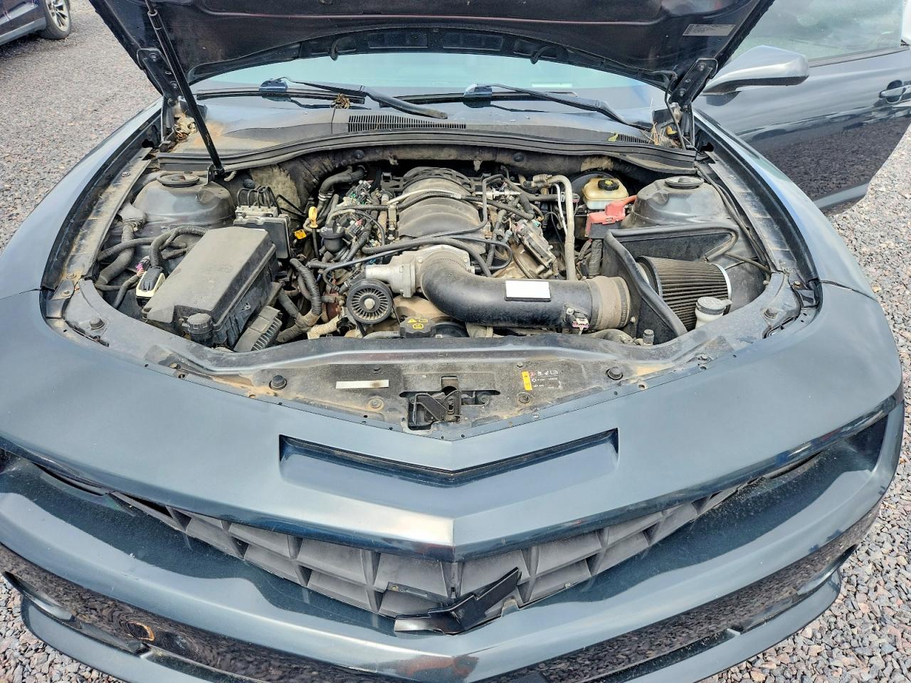 2013 Chevrolet Camaro 2ss Gray vin: 2G1FK1EJXD9179809