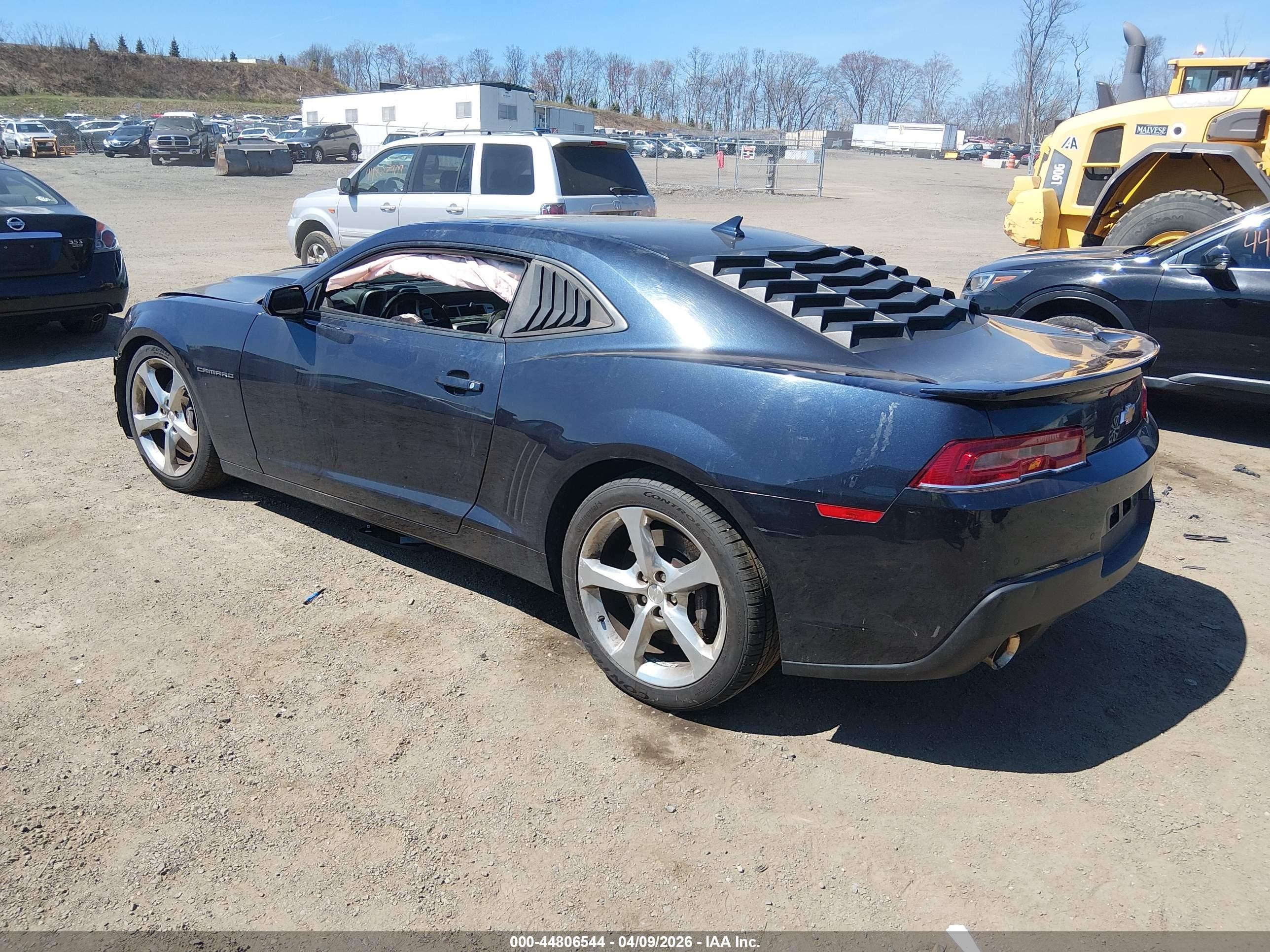 2014 Chevrolet Camaro 2ss Dark Blue vin: 2G1FK1EJXE9180752