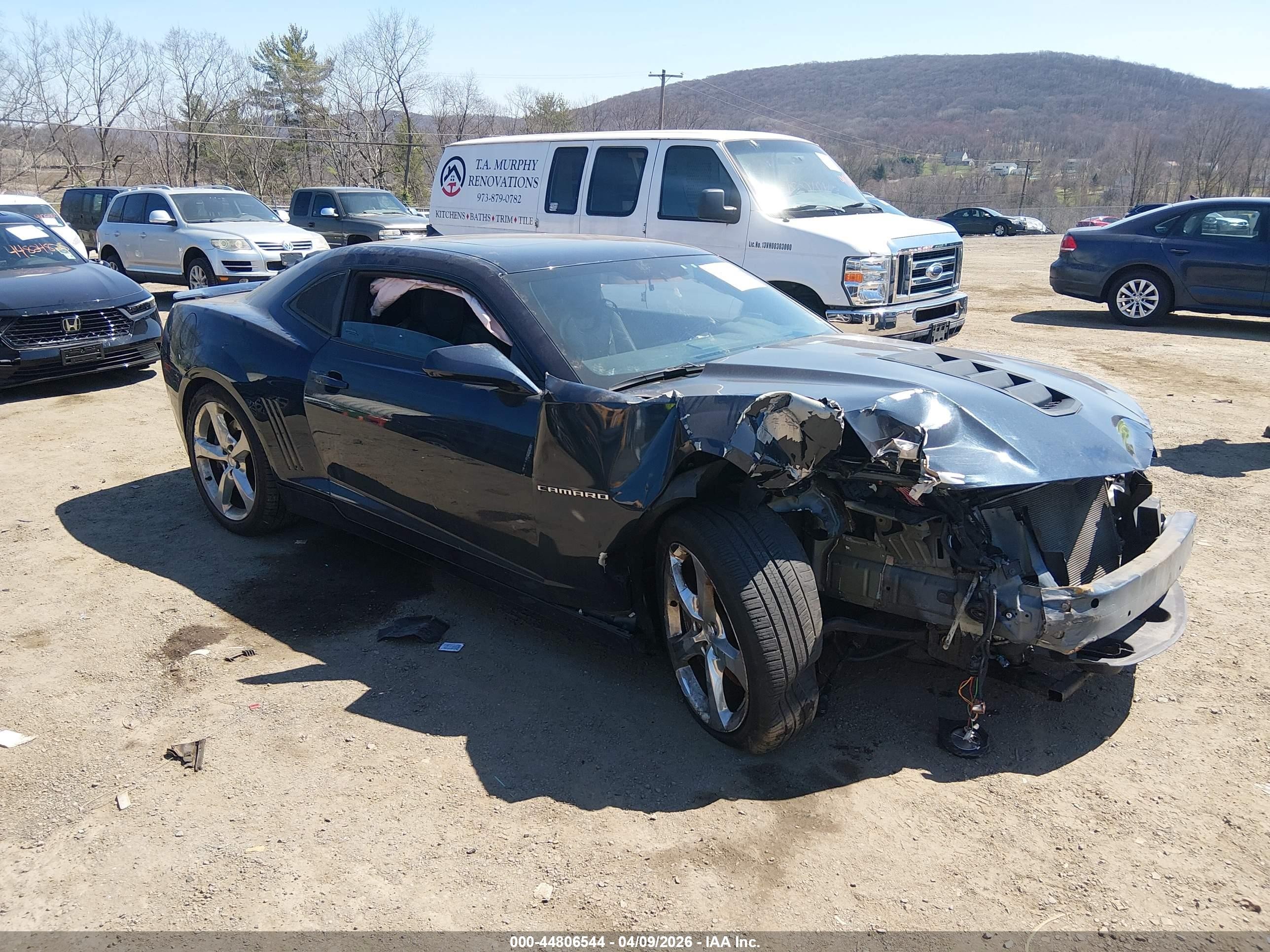 2014 Chevrolet Camaro 2ss Dark Blue vin: 2G1FK1EJXE9180752