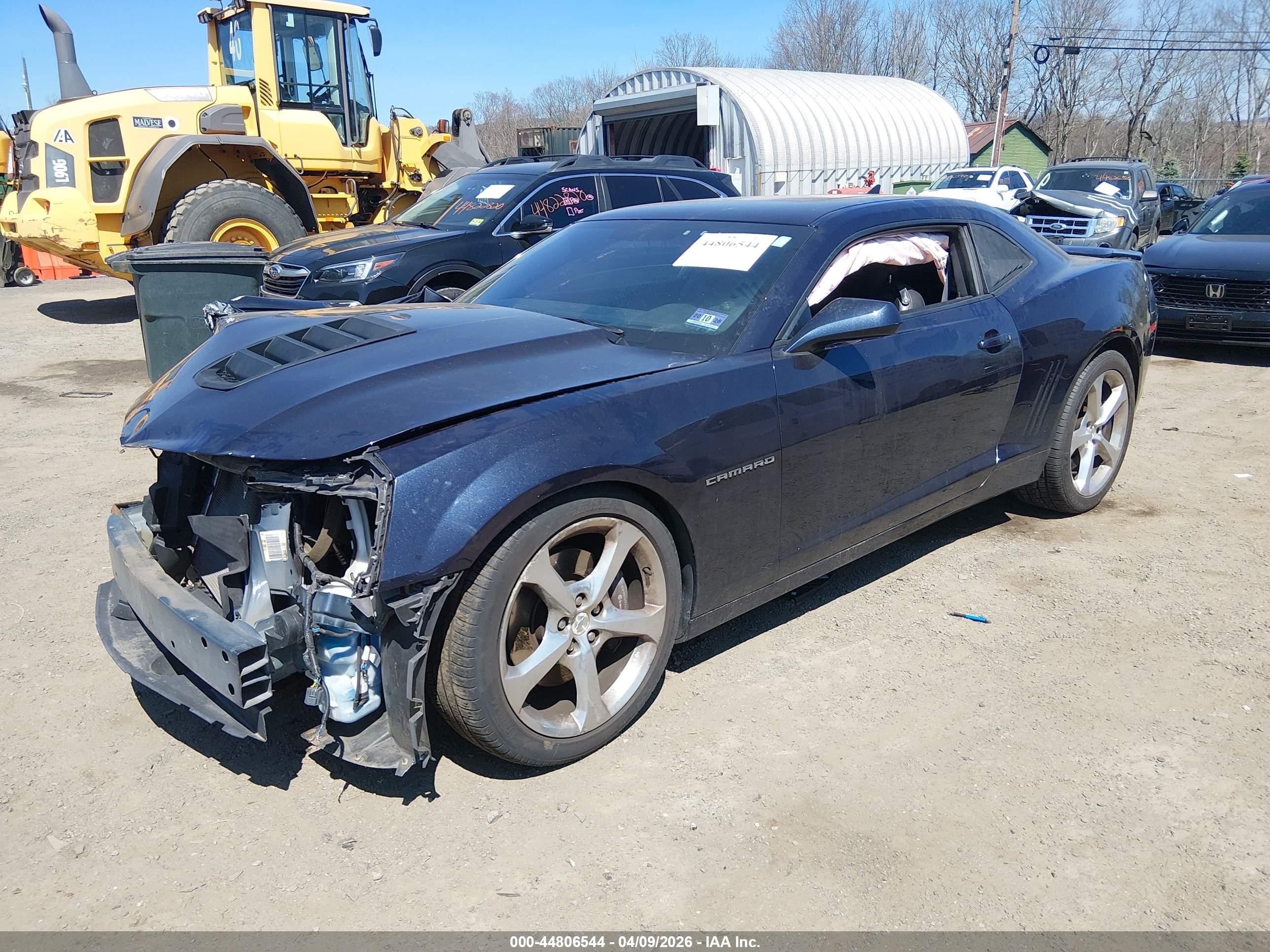 2014 Chevrolet Camaro 2ss Dark Blue vin: 2G1FK1EJXE9180752