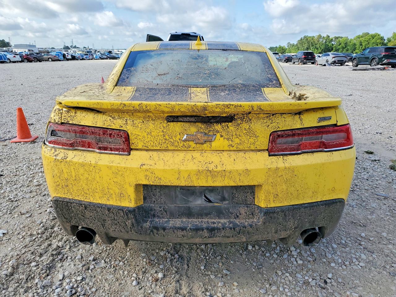 2014 Chevrolet Camaro 2ss Yellow vin: 2G1FK1EJXE9247155