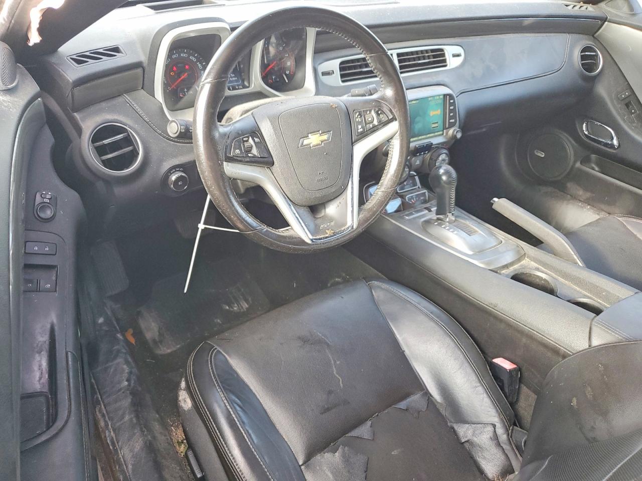 2014 Chevrolet Camaro 2ss Yellow vin: 2G1FK1EJXE9247155