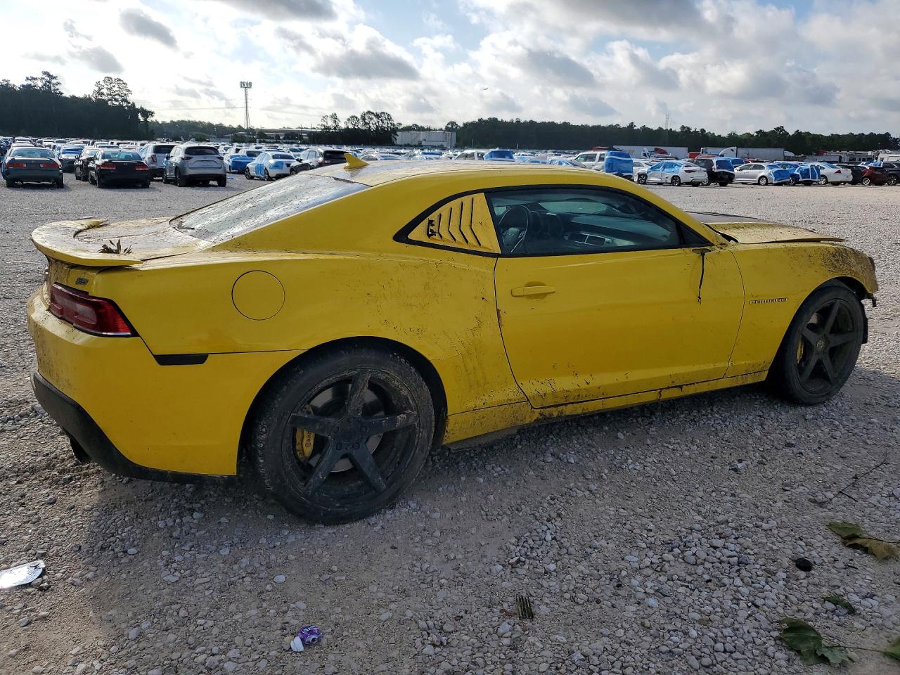 2014 Chevrolet Camaro 2ss Yellow vin: 2G1FK1EJXE9247155