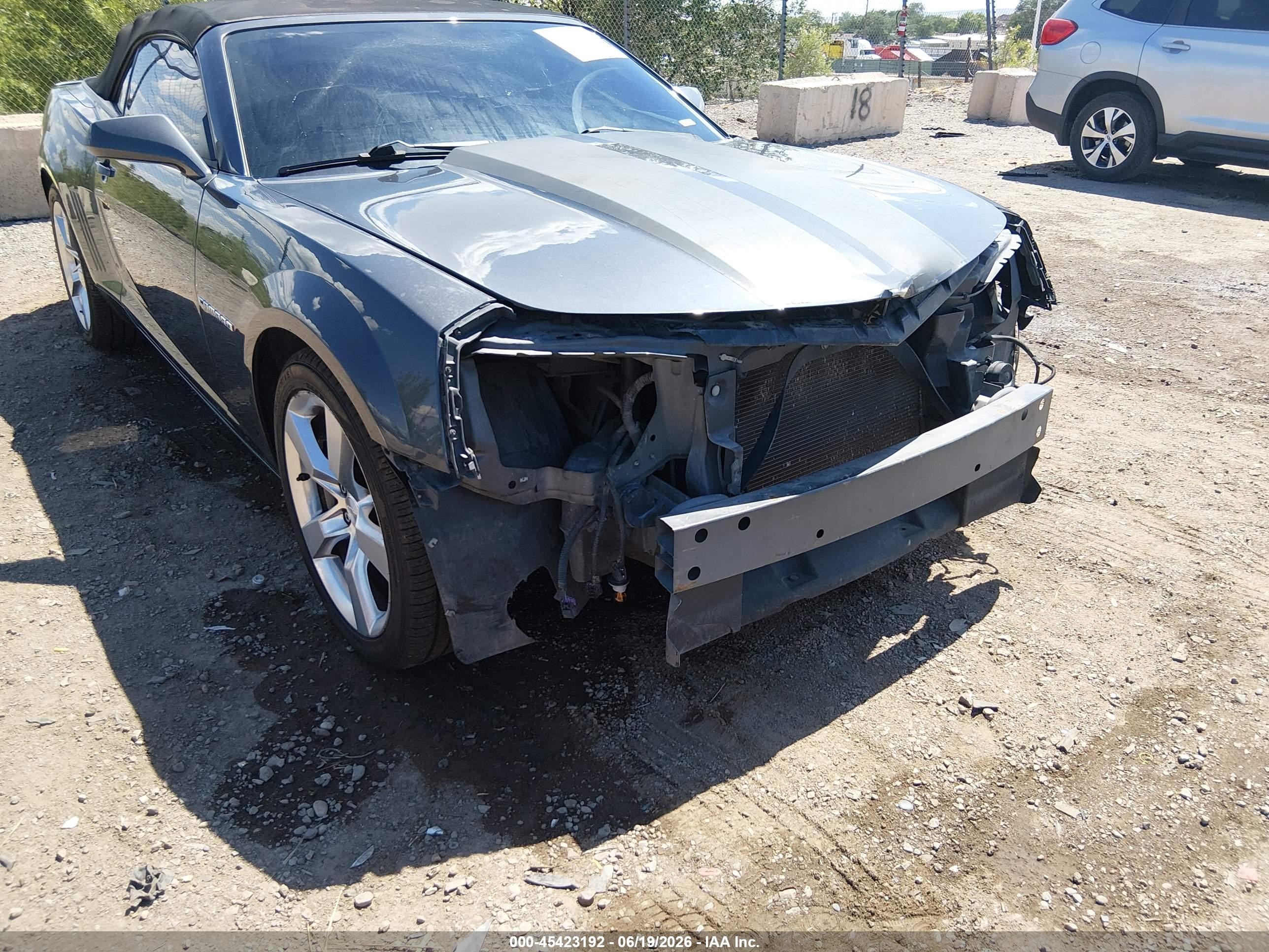 2011 Chevrolet Camaro 2ss Серый vin: 2G1FK3DJ1B9163475