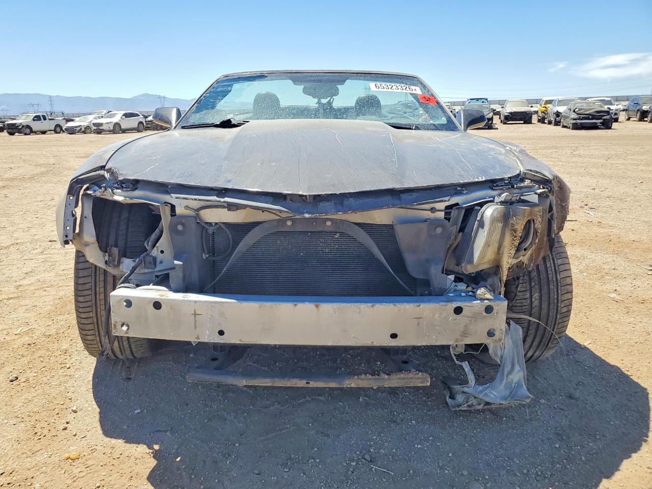 2011 Chevrolet Camaro 2ss Gray vin: 2G1FK3DJ1B9174668