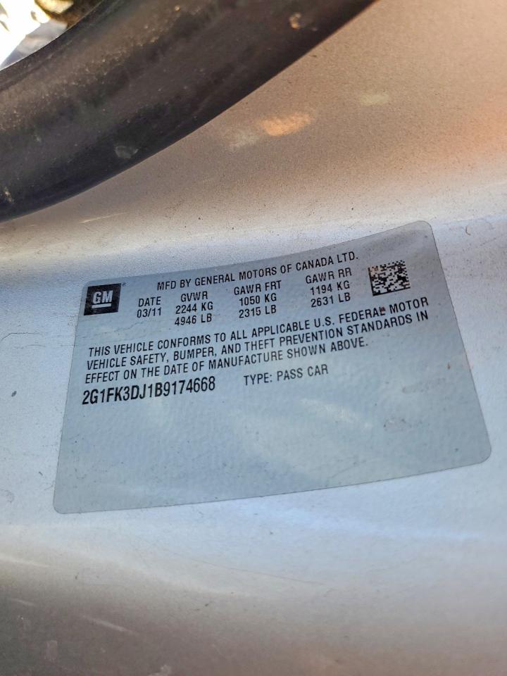 2011 Chevrolet Camaro 2ss Gray vin: 2G1FK3DJ1B9174668
