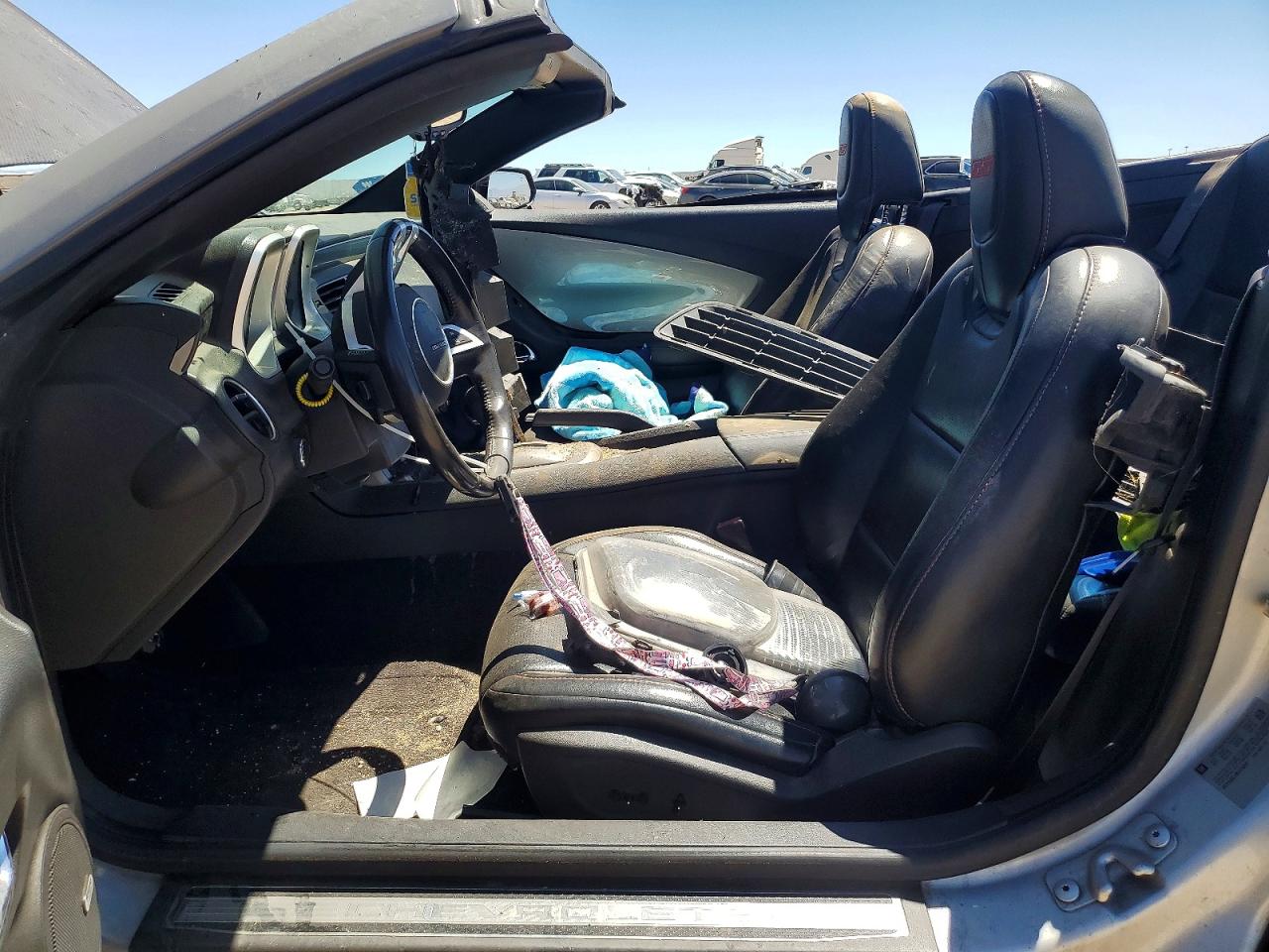 2011 Chevrolet Camaro 2ss Gray vin: 2G1FK3DJ1B9174668