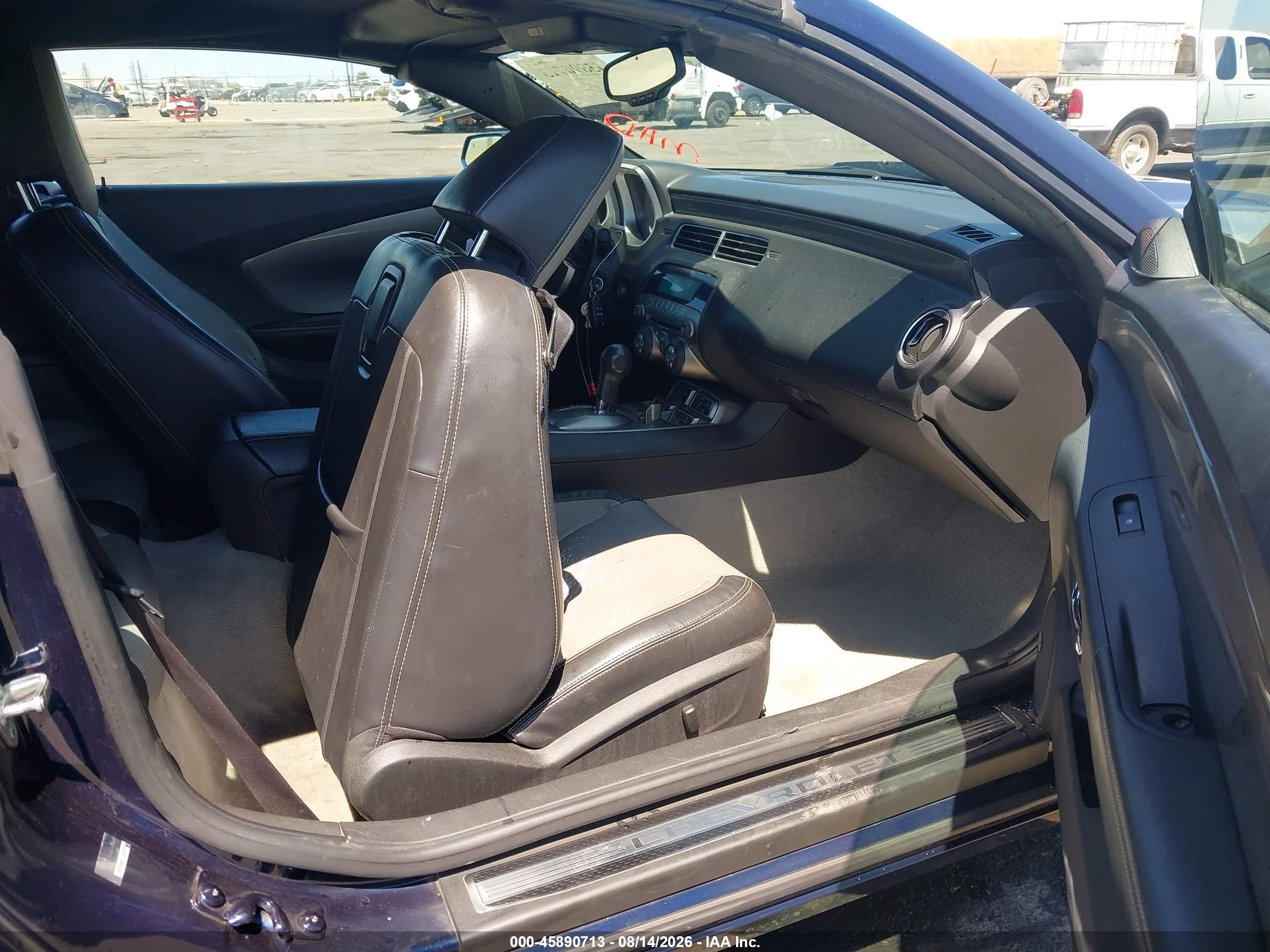 2011 Chevrolet Camaro 2ss Blue vin: 2G1FK3DJ1B9181748