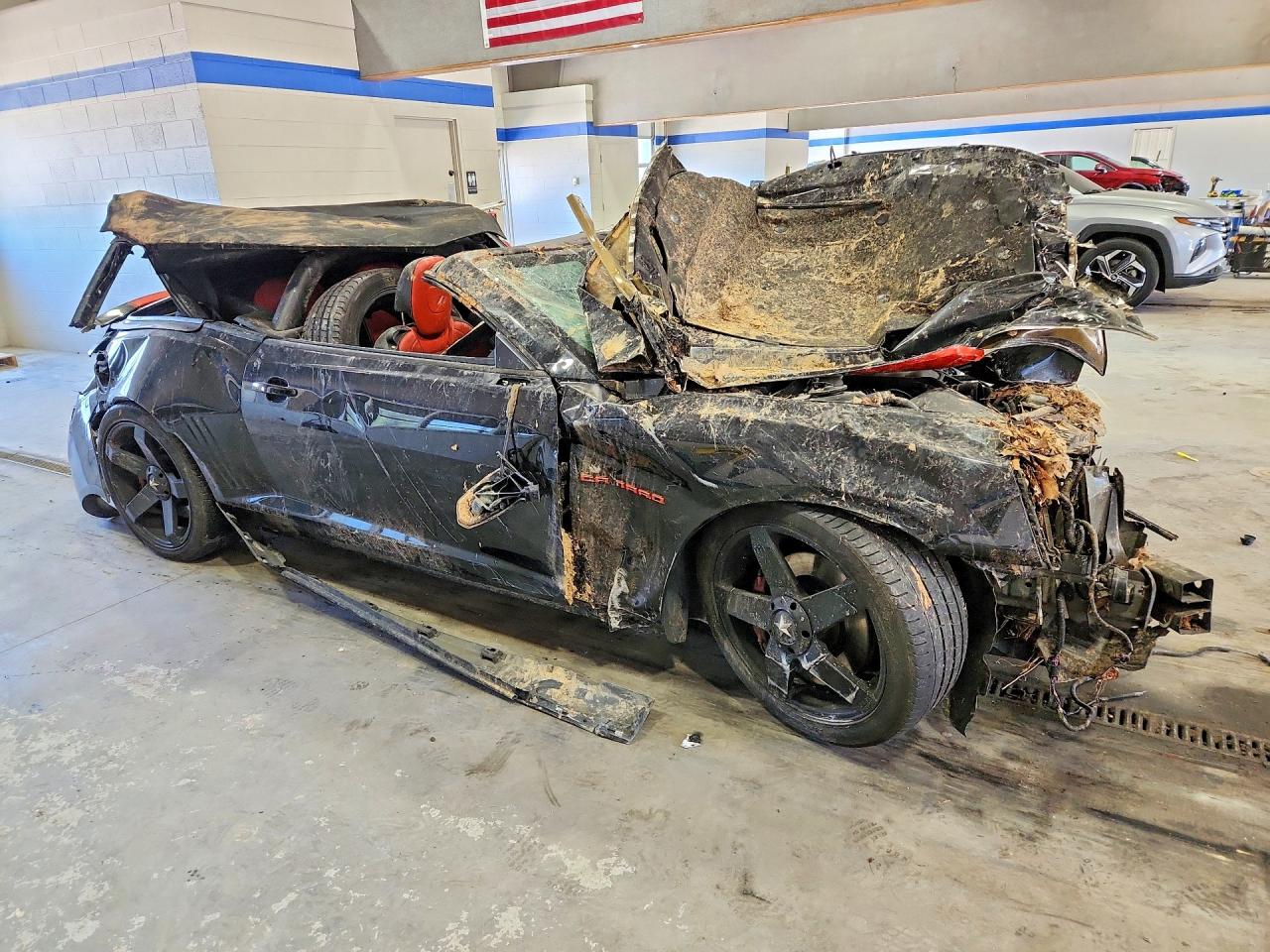 2011 Chevrolet Camaro 2ss Black vin: 2G1FK3DJ2B9163274