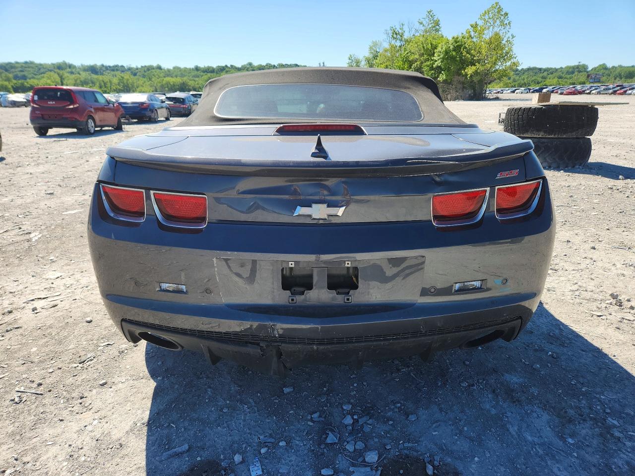 2011 Chevrolet Camaro 2ss Charcoal vin: 2G1FK3DJ3B9159573