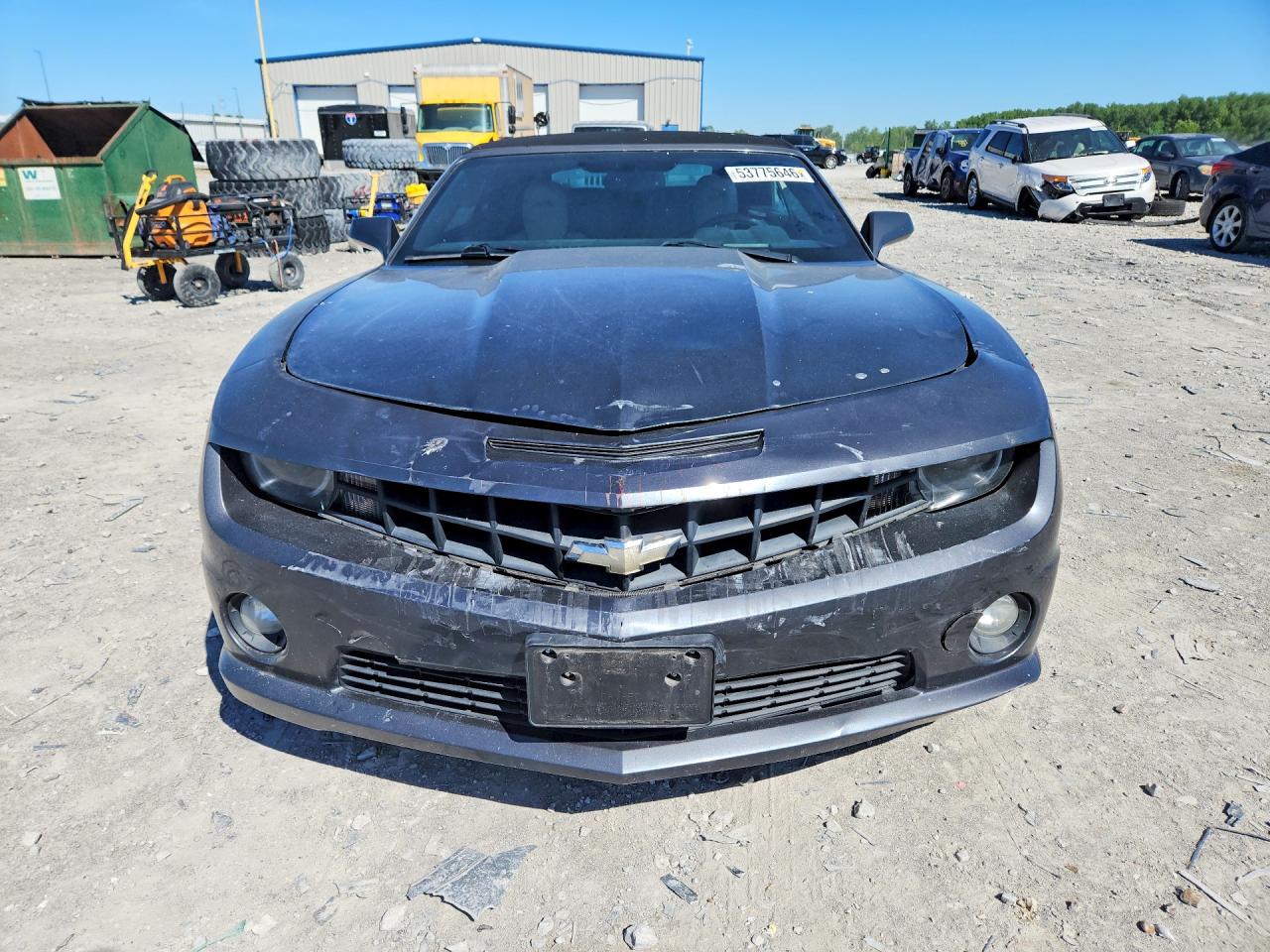 2011 Chevrolet Camaro 2ss Charcoal vin: 2G1FK3DJ3B9159573