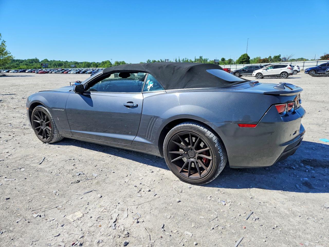2011 Chevrolet Camaro 2ss Charcoal vin: 2G1FK3DJ3B9159573
