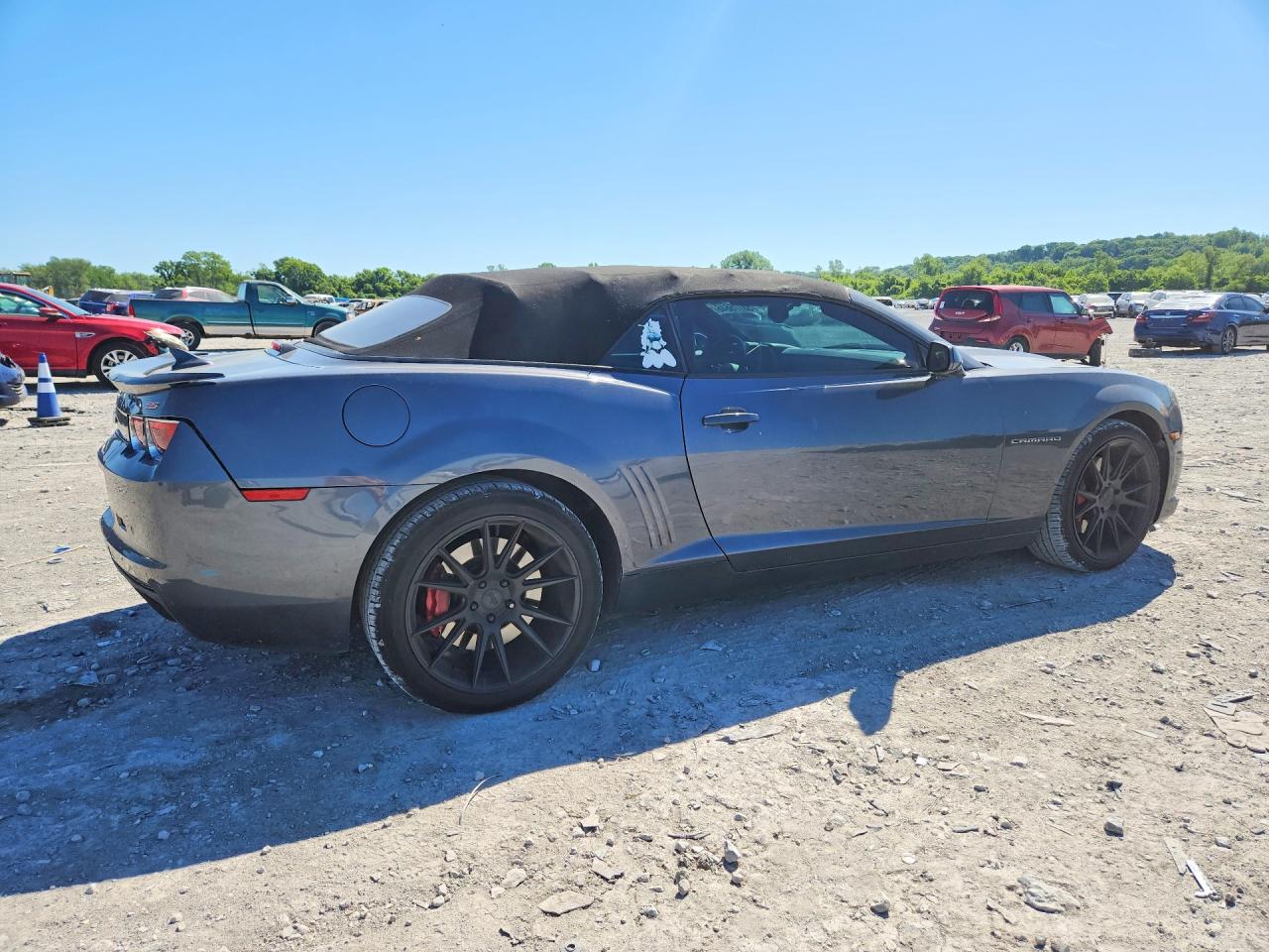 2011 Chevrolet Camaro 2ss Charcoal vin: 2G1FK3DJ3B9159573