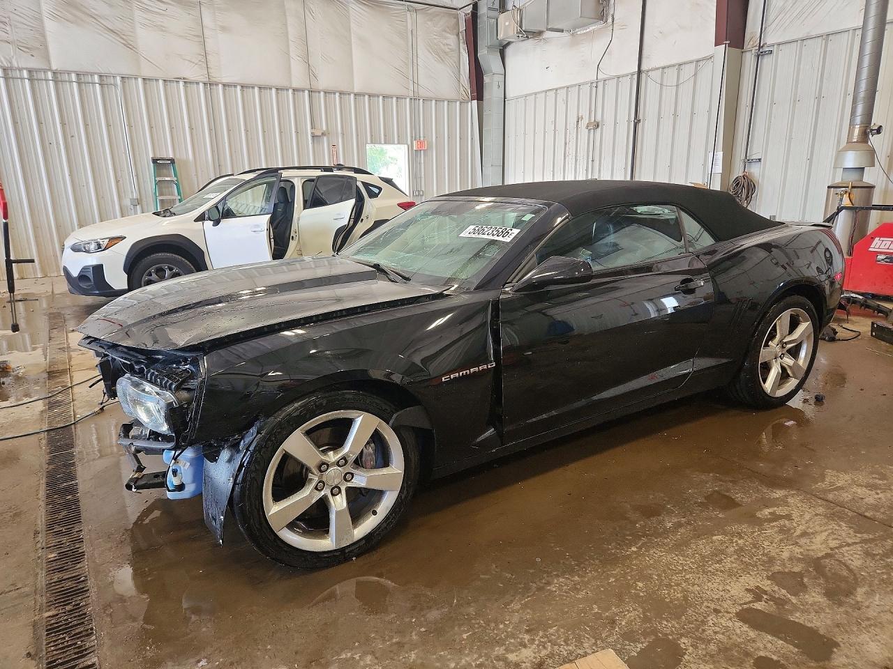 2011 Chevrolet Camaro 2ss Black vin: 2G1FK3DJ3B9181900