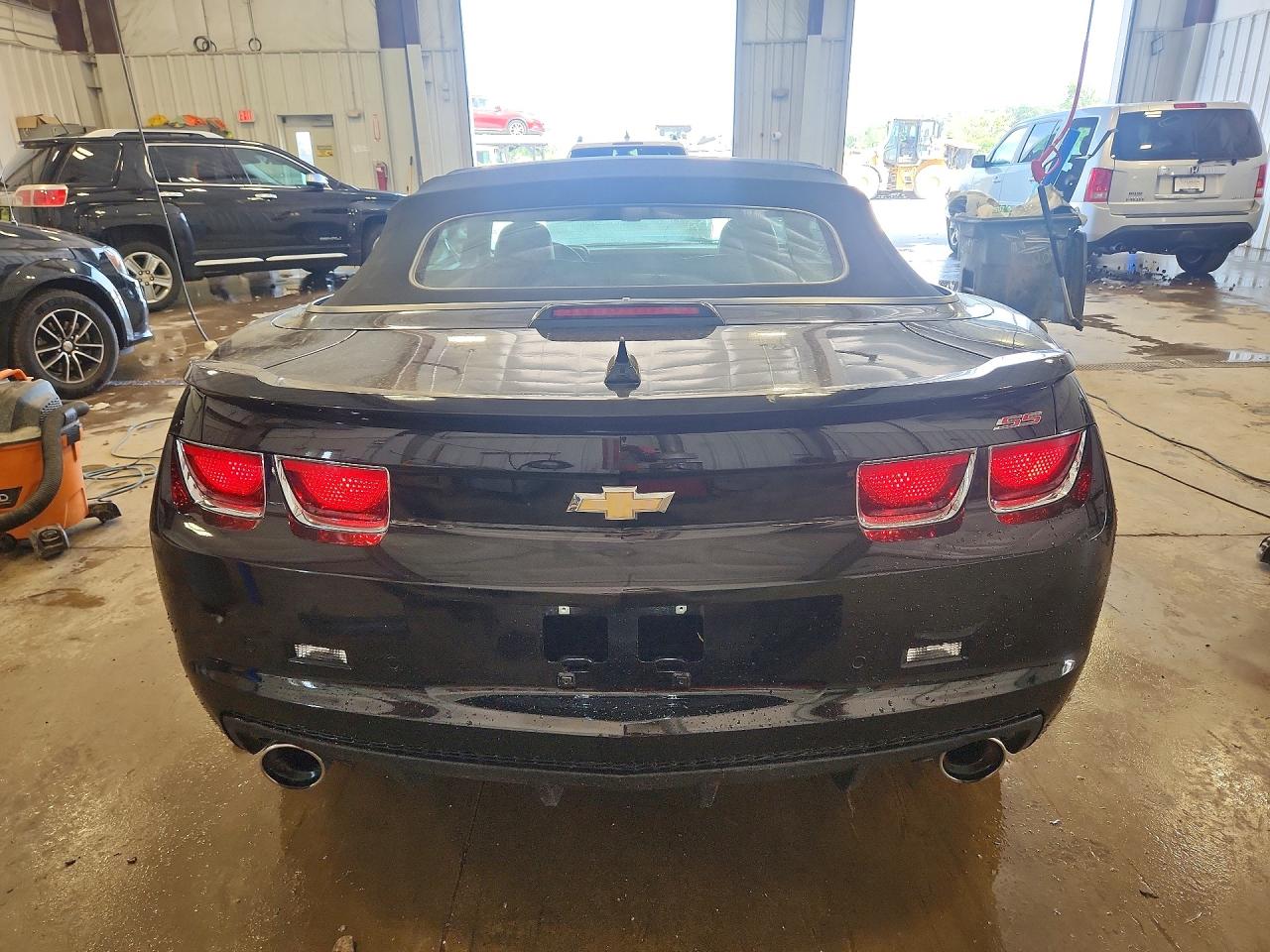 2011 Chevrolet Camaro 2ss Black vin: 2G1FK3DJ3B9181900