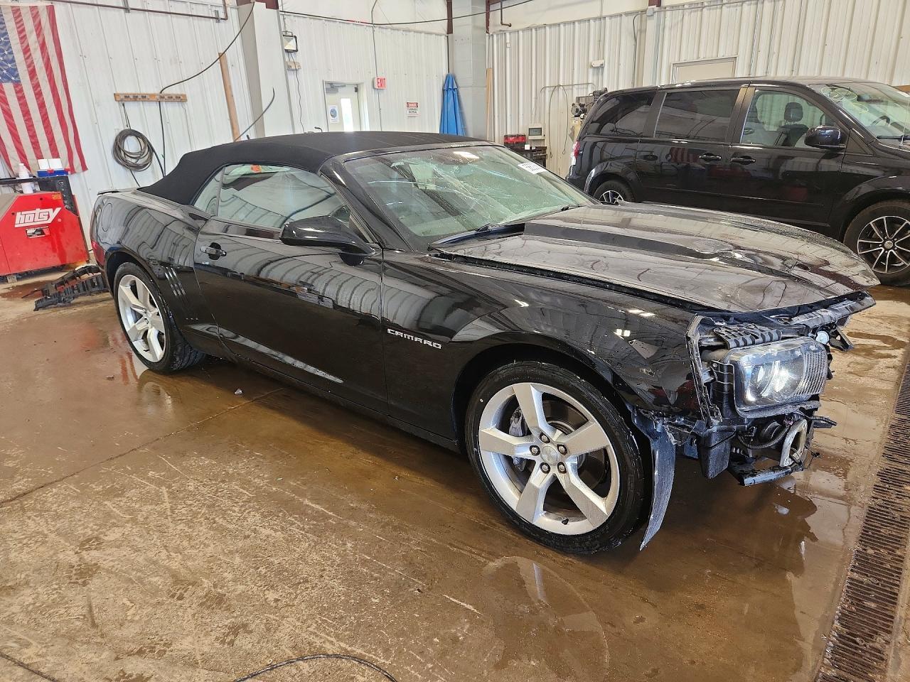 2011 Chevrolet Camaro 2ss Black vin: 2G1FK3DJ3B9181900