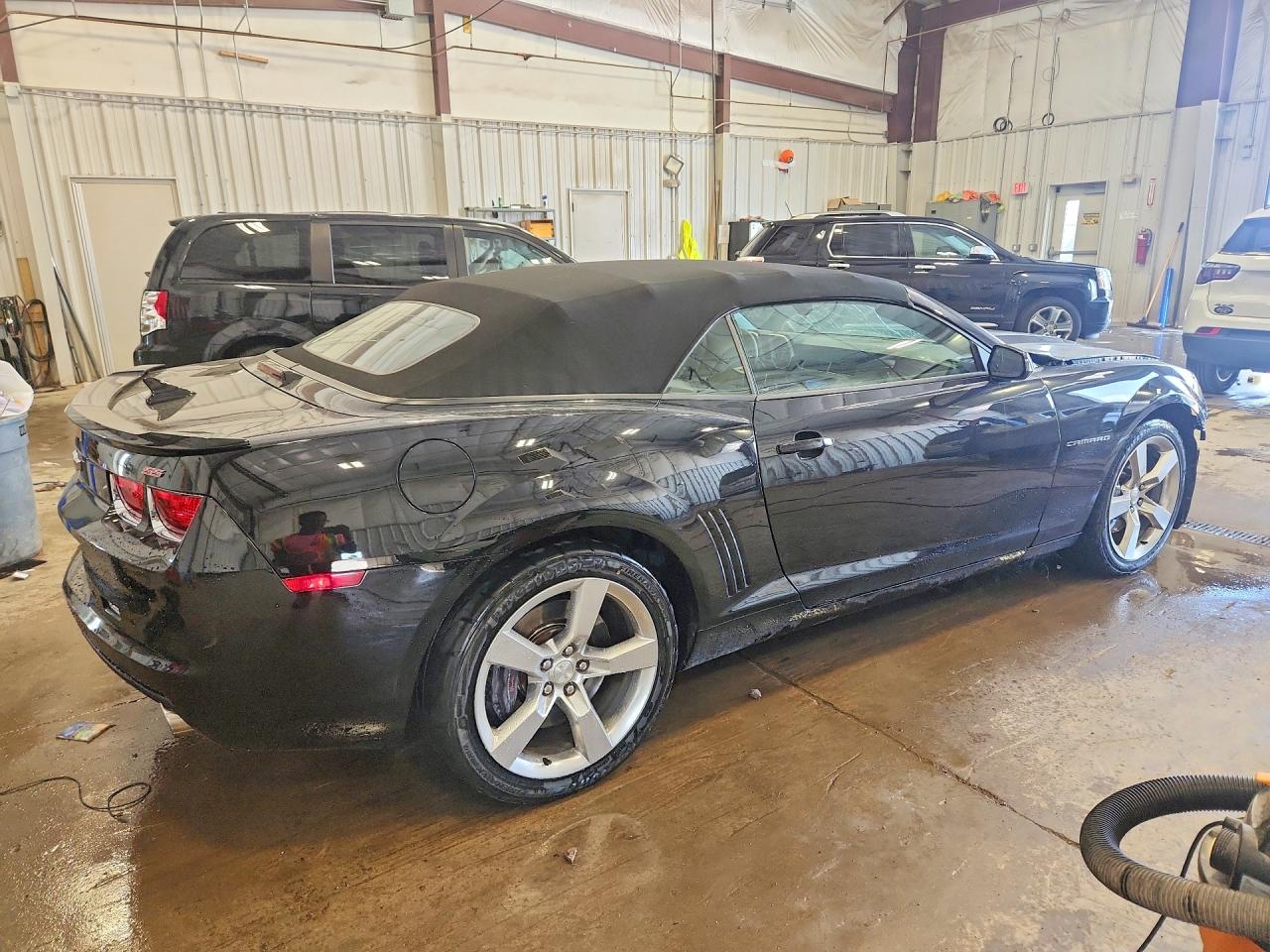 2011 Chevrolet Camaro 2ss Black vin: 2G1FK3DJ3B9181900