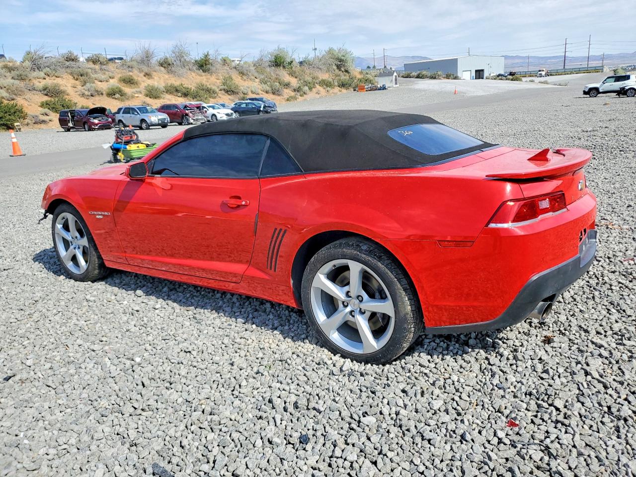 2014 Chevrolet Camaro 2ss Red vin: 2G1FK3DJ3E9167225