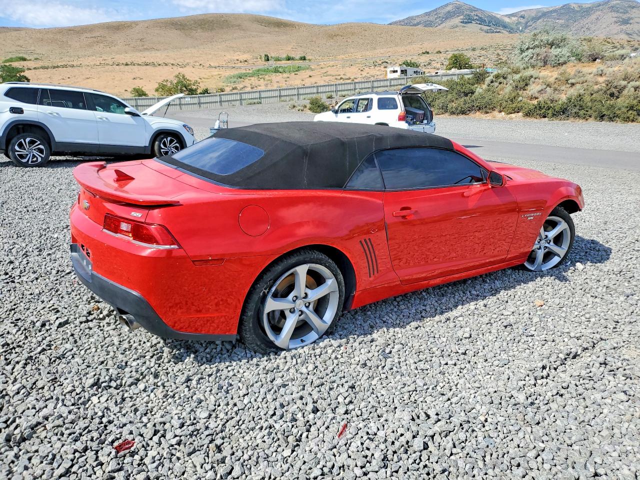 2014 Chevrolet Camaro 2ss Red vin: 2G1FK3DJ3E9167225
