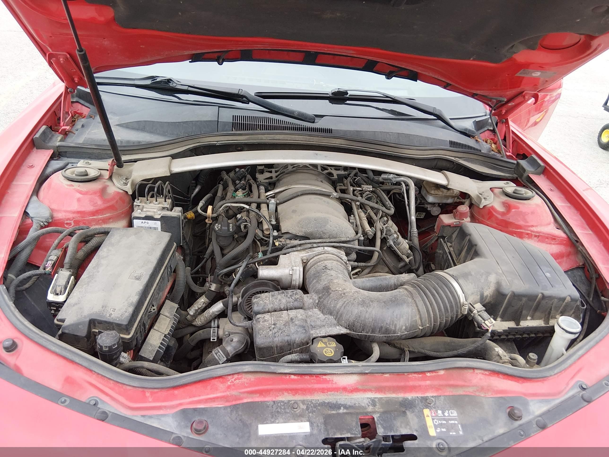 2015 Chevrolet Camaro 2ss Red vin: 2G1FK3DJ3F9252650
