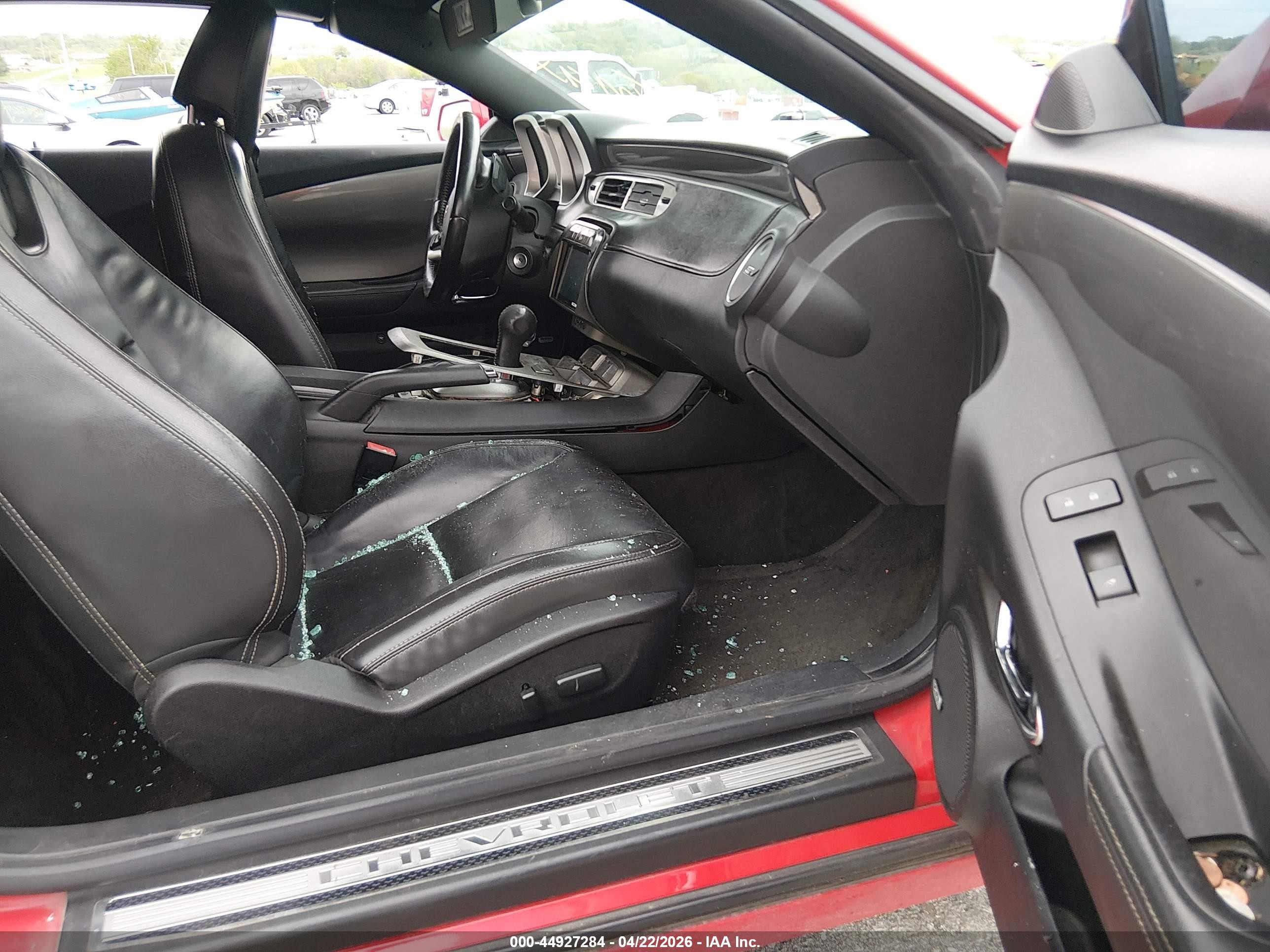 2015 Chevrolet Camaro 2ss Red vin: 2G1FK3DJ3F9252650