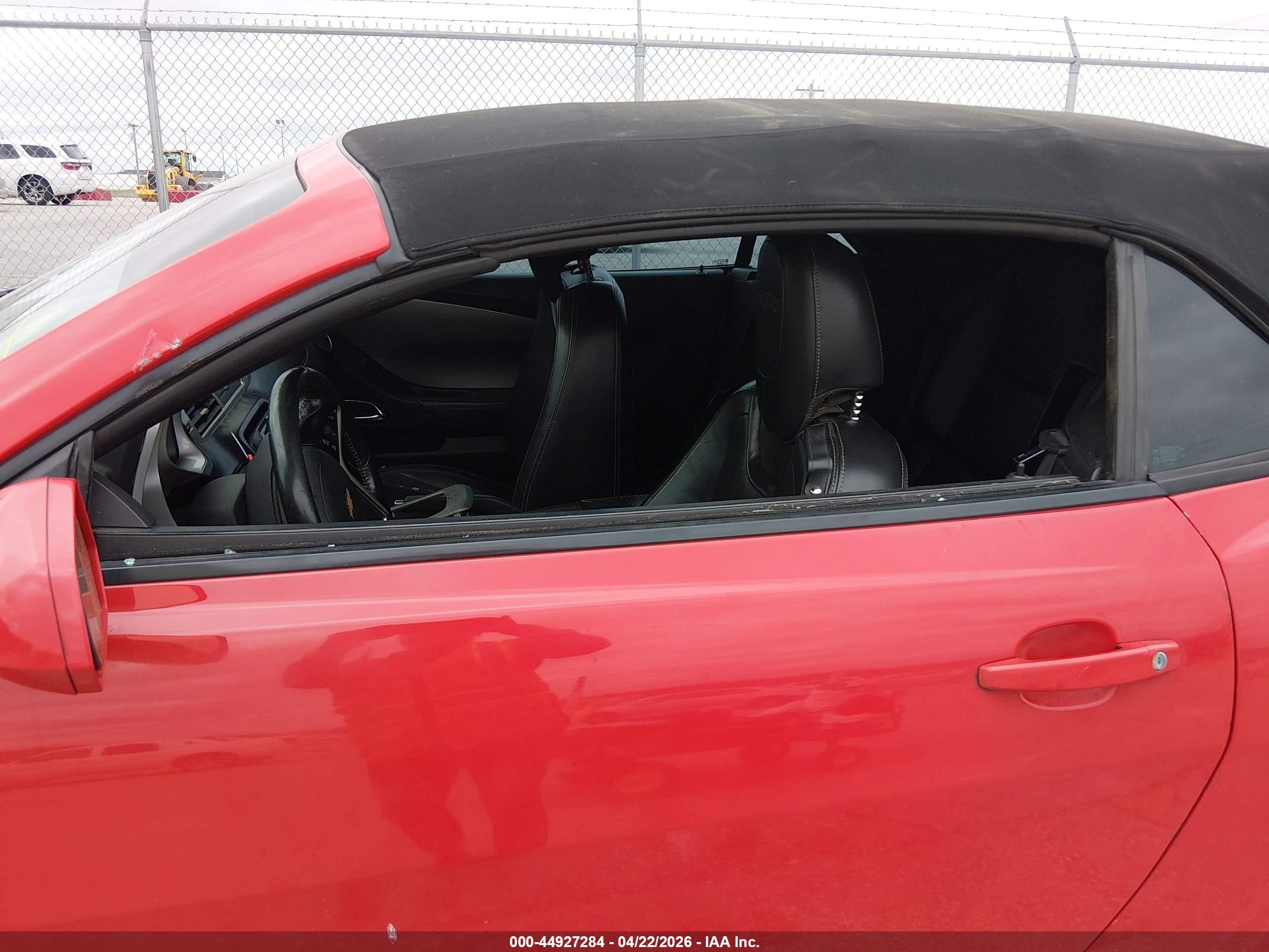 2015 Chevrolet Camaro 2ss Red vin: 2G1FK3DJ3F9252650