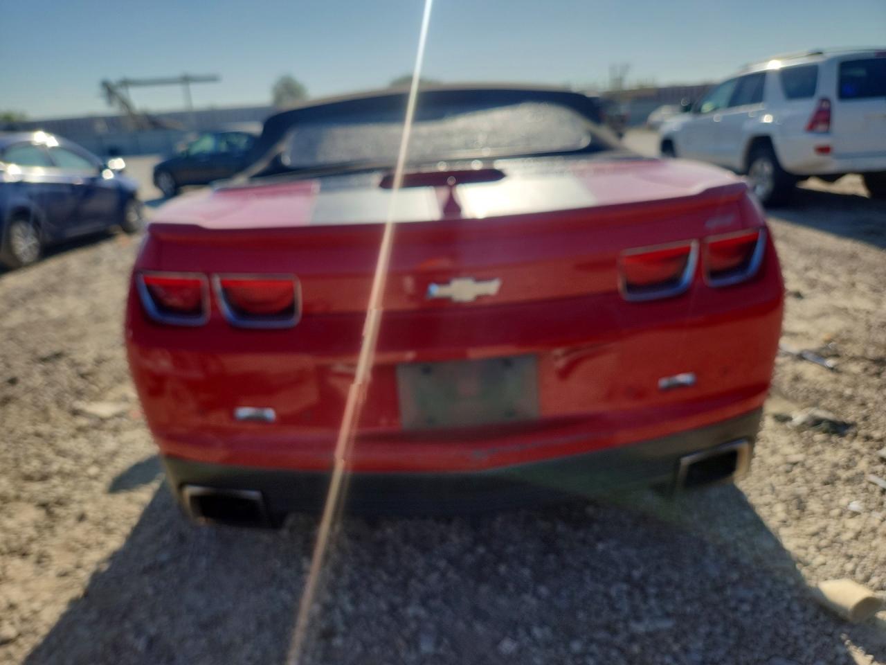 2011 Chevrolet Camaro 2ss Red vin: 2G1FK3DJ4B9159517