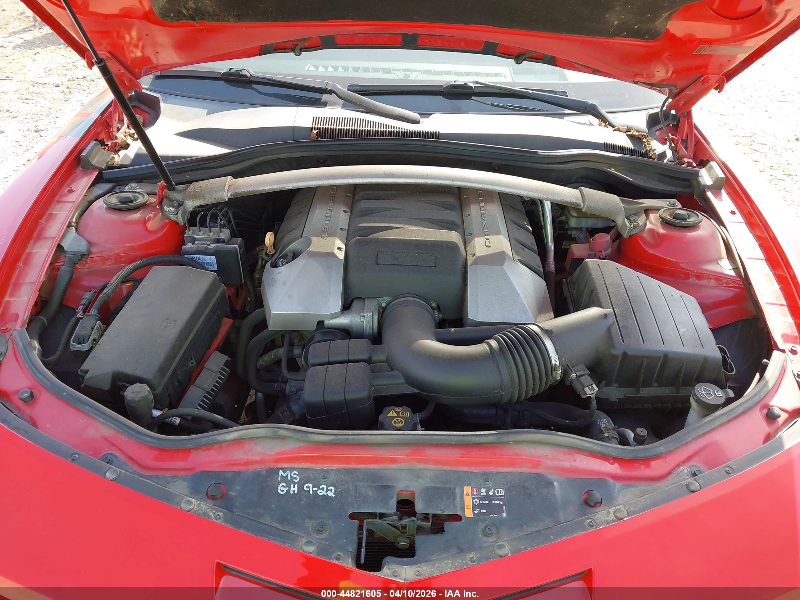 2011 Chevrolet Camaro 2ss Red vin: 2G1FK3DJ4B9185910