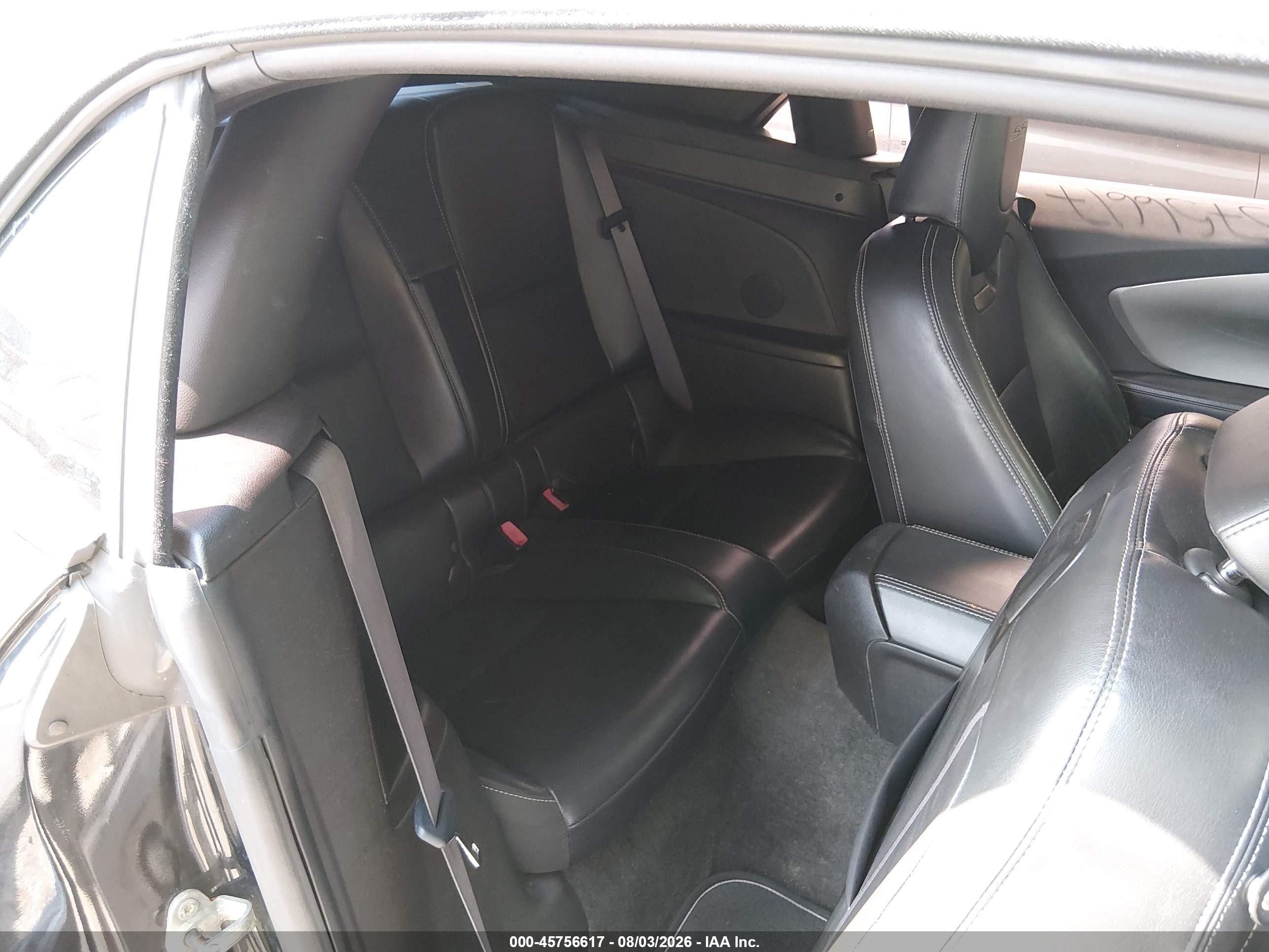 2012 Chevrolet Camaro 2ss Black vin: 2G1FK3DJ4C9101733