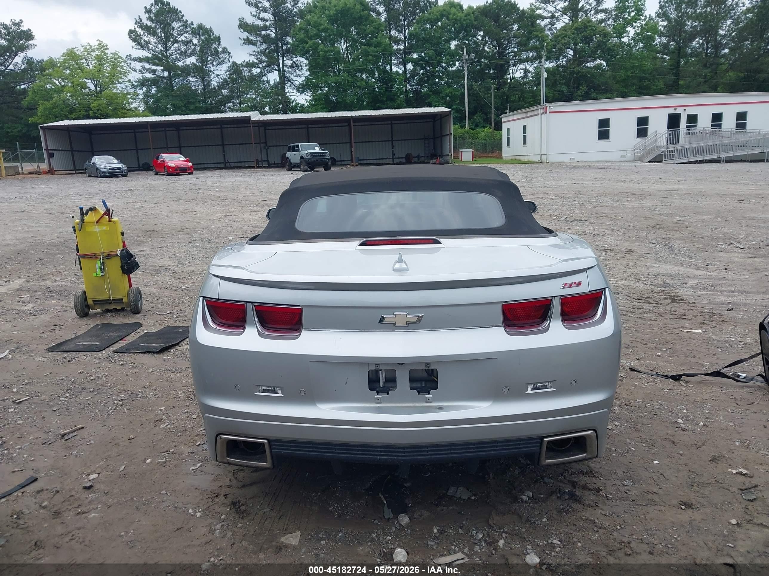 2012 Chevrolet Camaro 2ss Gray vin: 2G1FK3DJ4C9112246