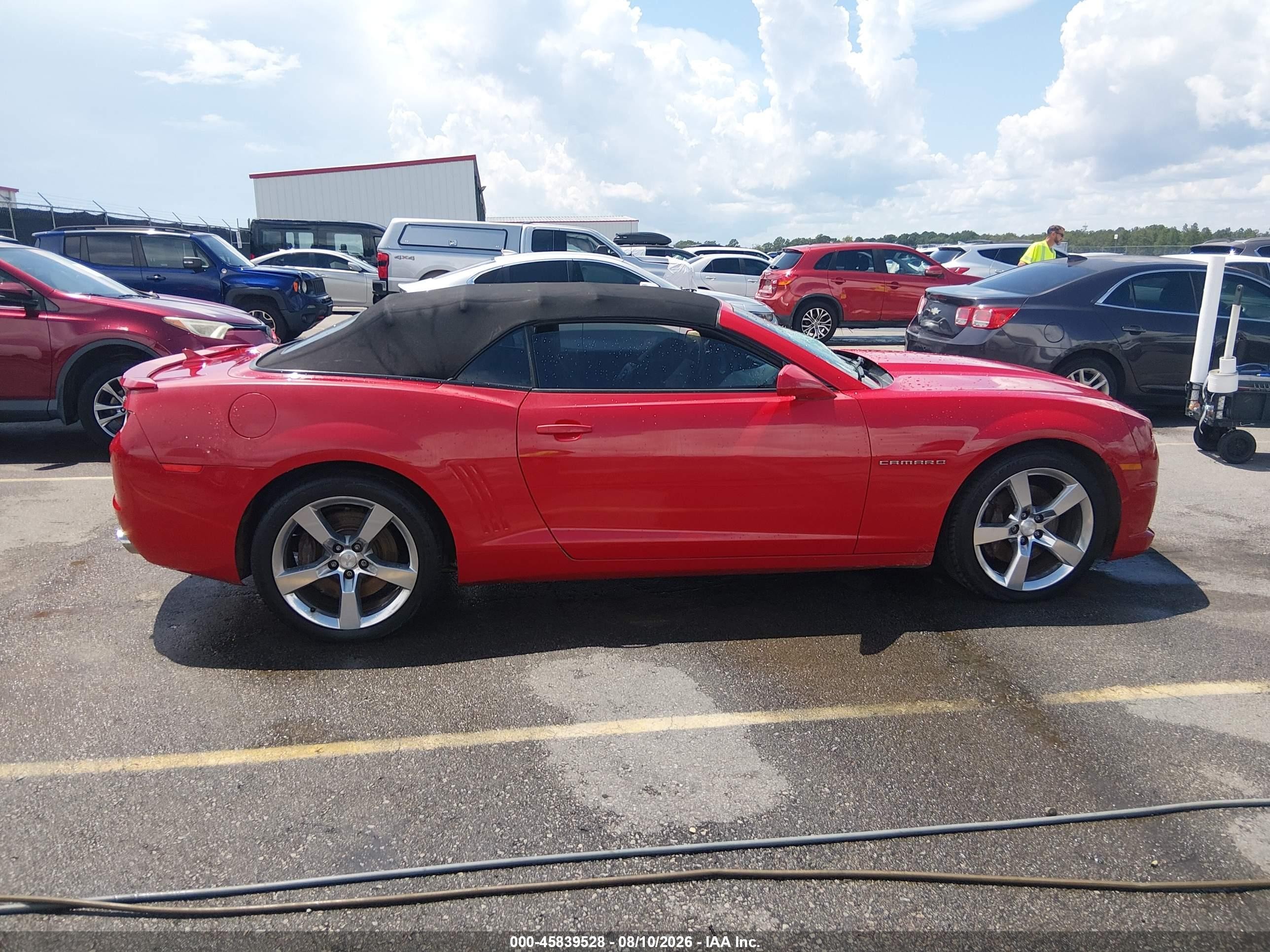 2013 Chevrolet Camaro 2ss Красный vin: 2G1FK3DJ4D9210324