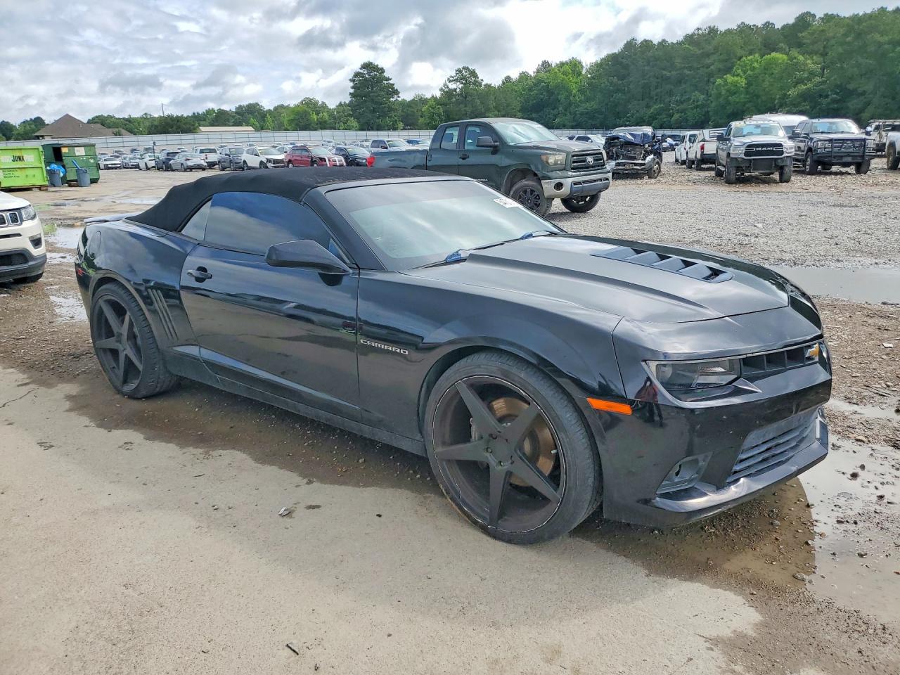 2014 Chevrolet Camaro 2ss 6.2l V8 Convertible Черный vin: 2G1FK3DJ4E9260304
