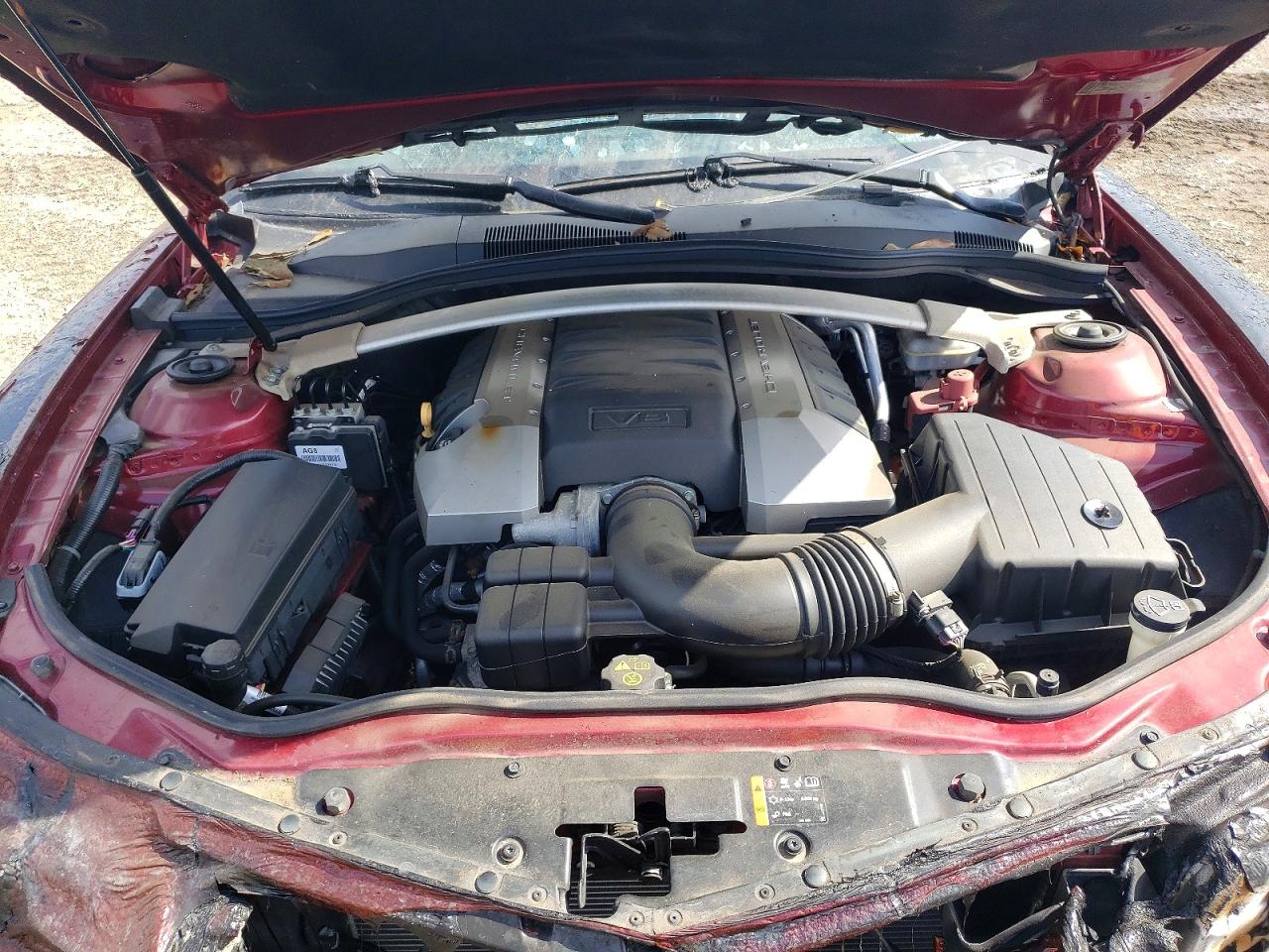 2011 Chevrolet Camaro 2ss Burgundy vin: 2G1FK3DJ5B9163284