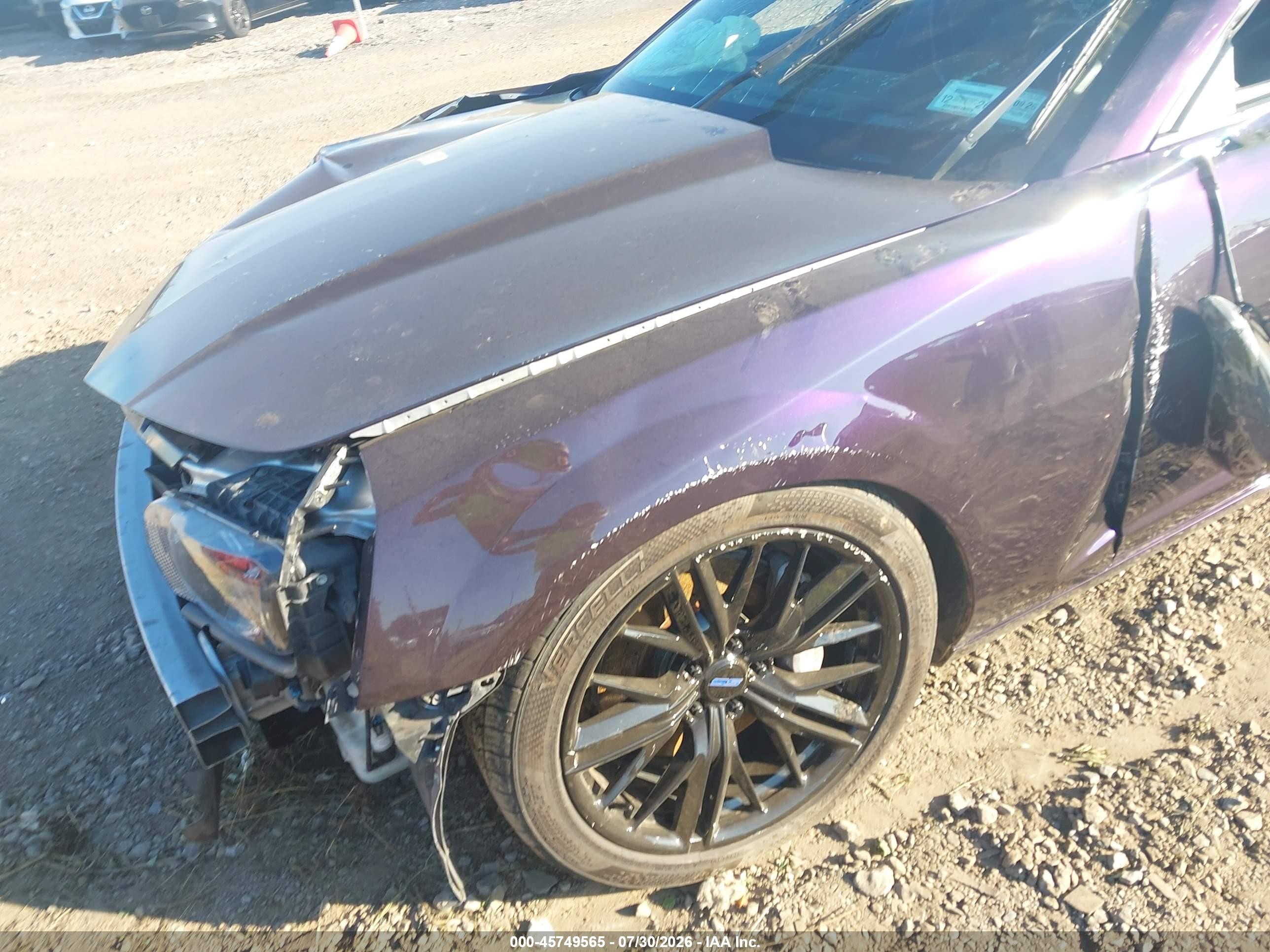 2011 Chevrolet Camaro 2ss Purple vin: 2G1FK3DJ5B9177301