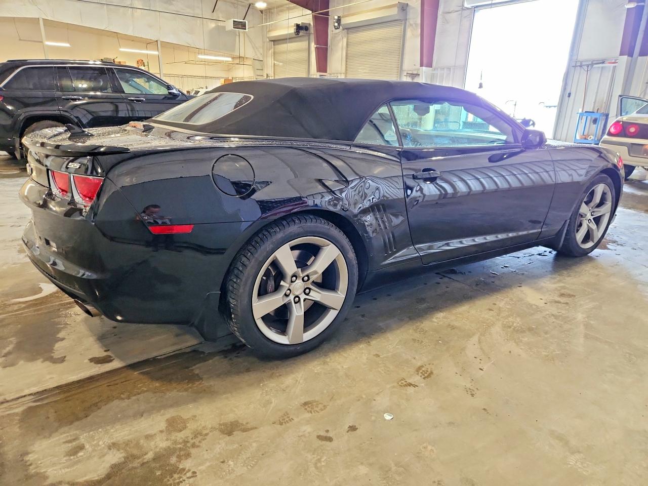 2011 Chevrolet Camaro 2ss Black vin: 2G1FK3DJ5B9183499