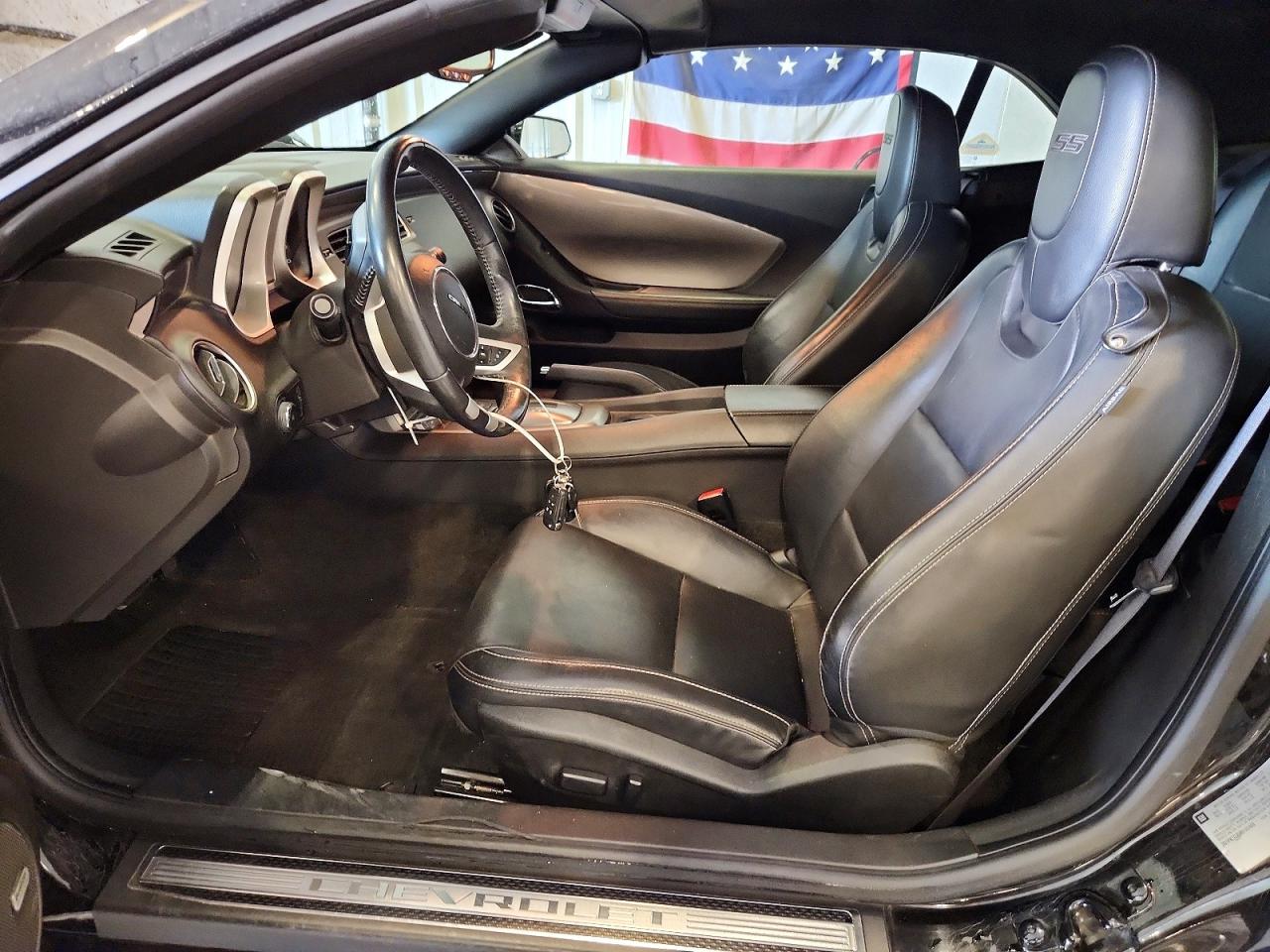 2011 Chevrolet Camaro 2ss Black vin: 2G1FK3DJ5B9183499