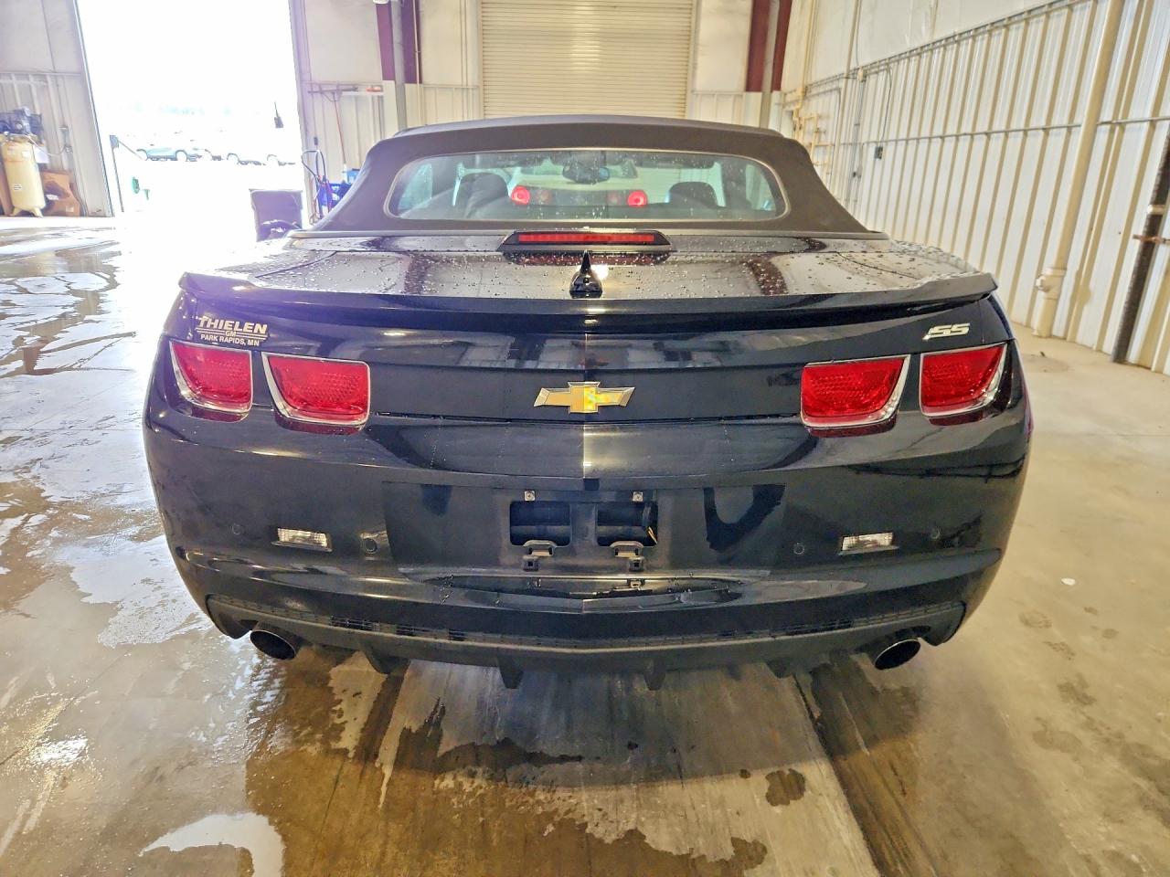 2011 Chevrolet Camaro 2ss Black vin: 2G1FK3DJ5B9183499