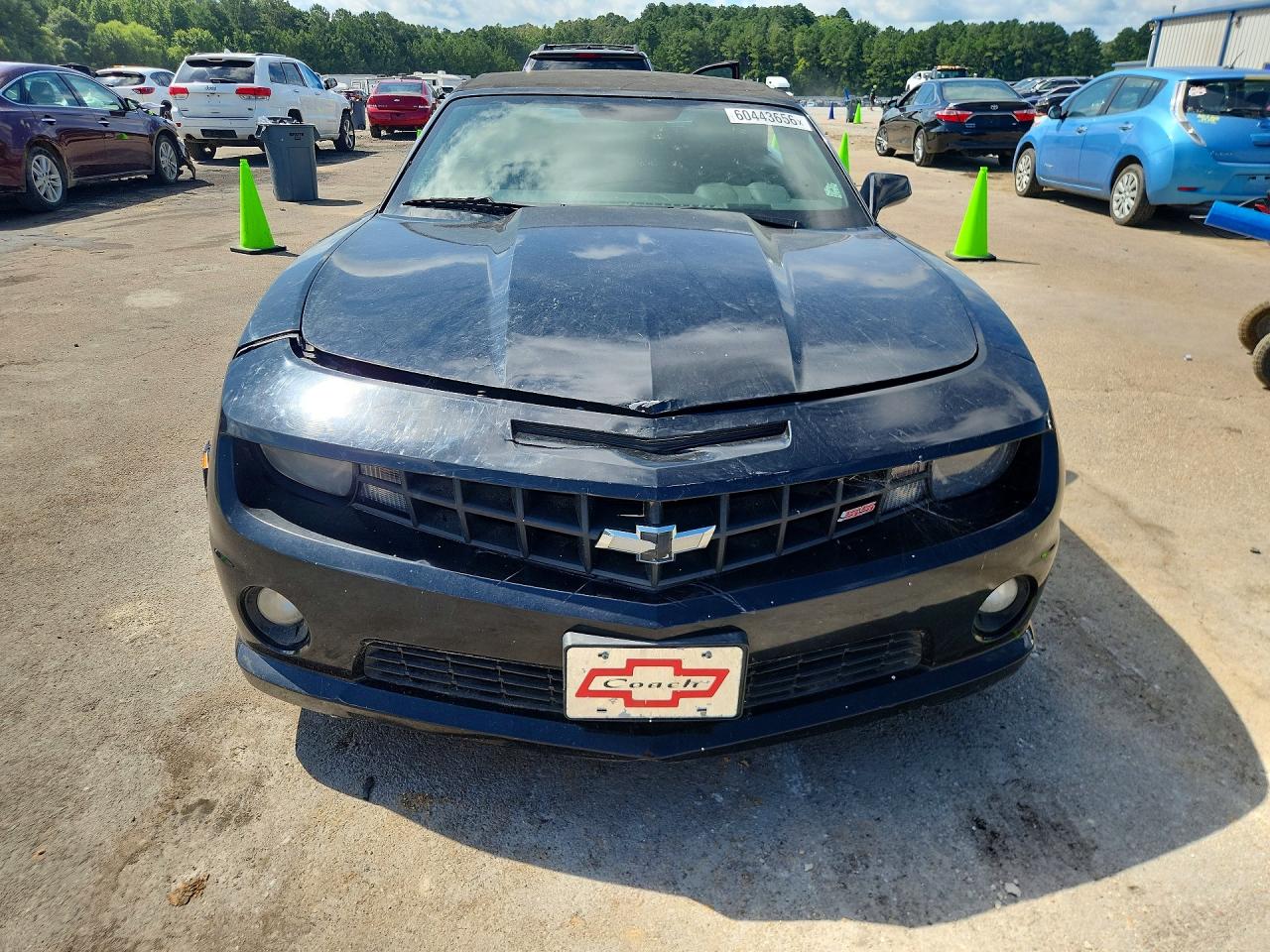 2012 Chevrolet Camaro 2ss Black vin: 2G1FK3DJ5C9137303