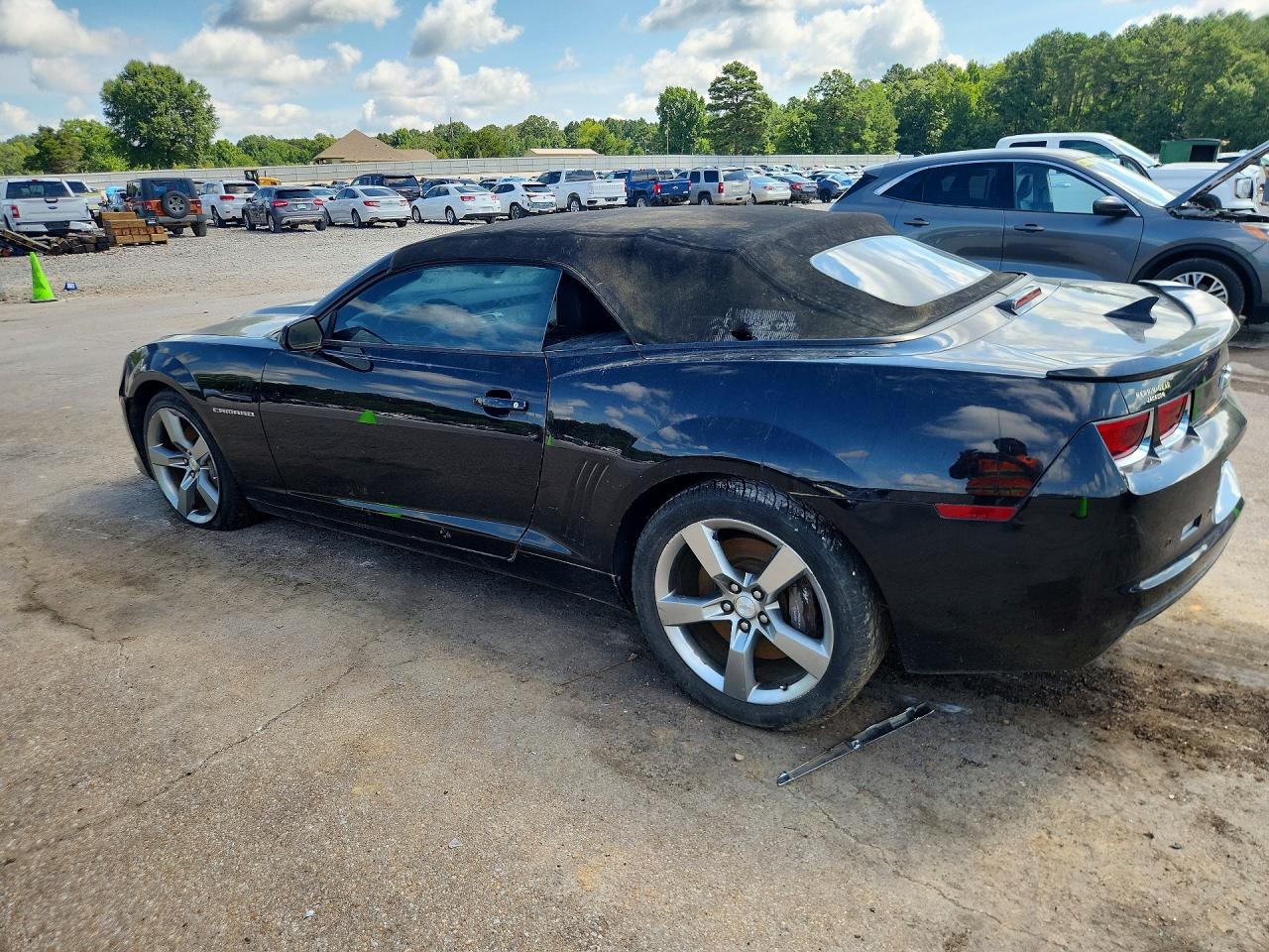 2012 Chevrolet Camaro 2ss Black vin: 2G1FK3DJ5C9137303