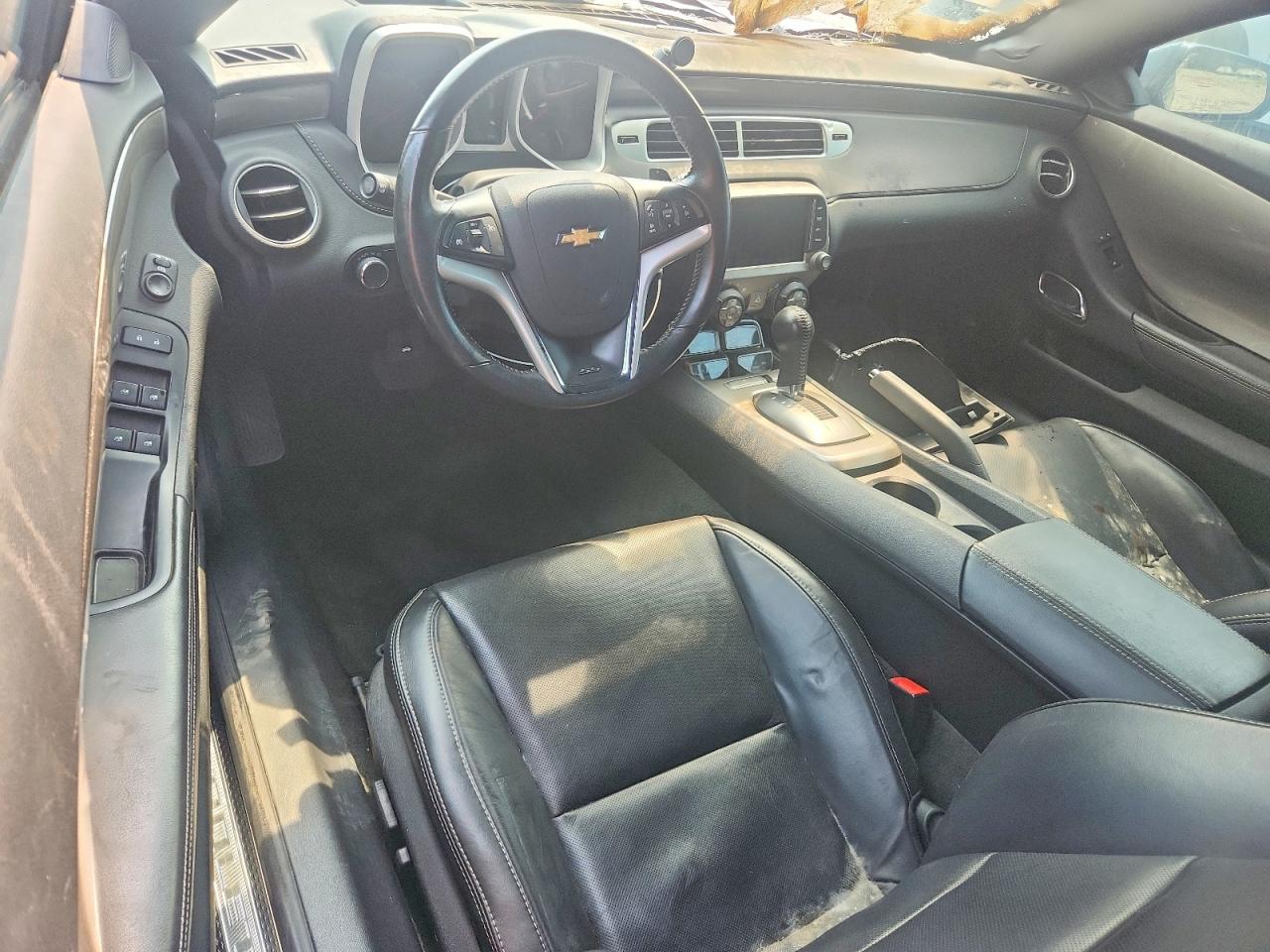 2013 Chevrolet Camaro 2ss Charcoal vin: 2G1FK3DJ6D9149767