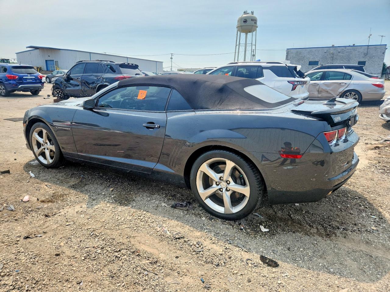 2013 Chevrolet Camaro 2ss Charcoal vin: 2G1FK3DJ6D9149767