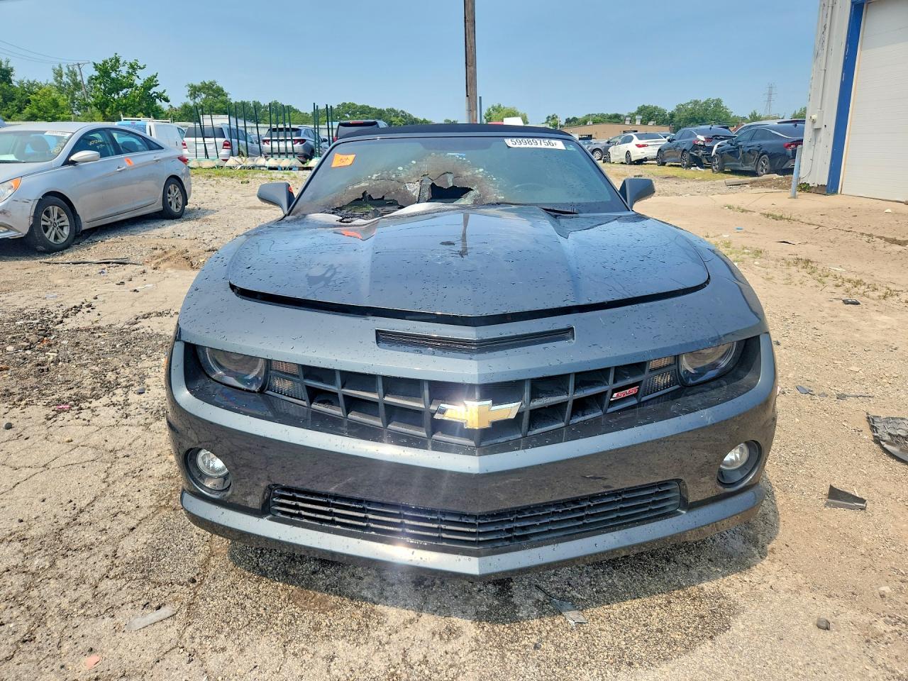 2013 Chevrolet Camaro 2ss Charcoal vin: 2G1FK3DJ6D9149767