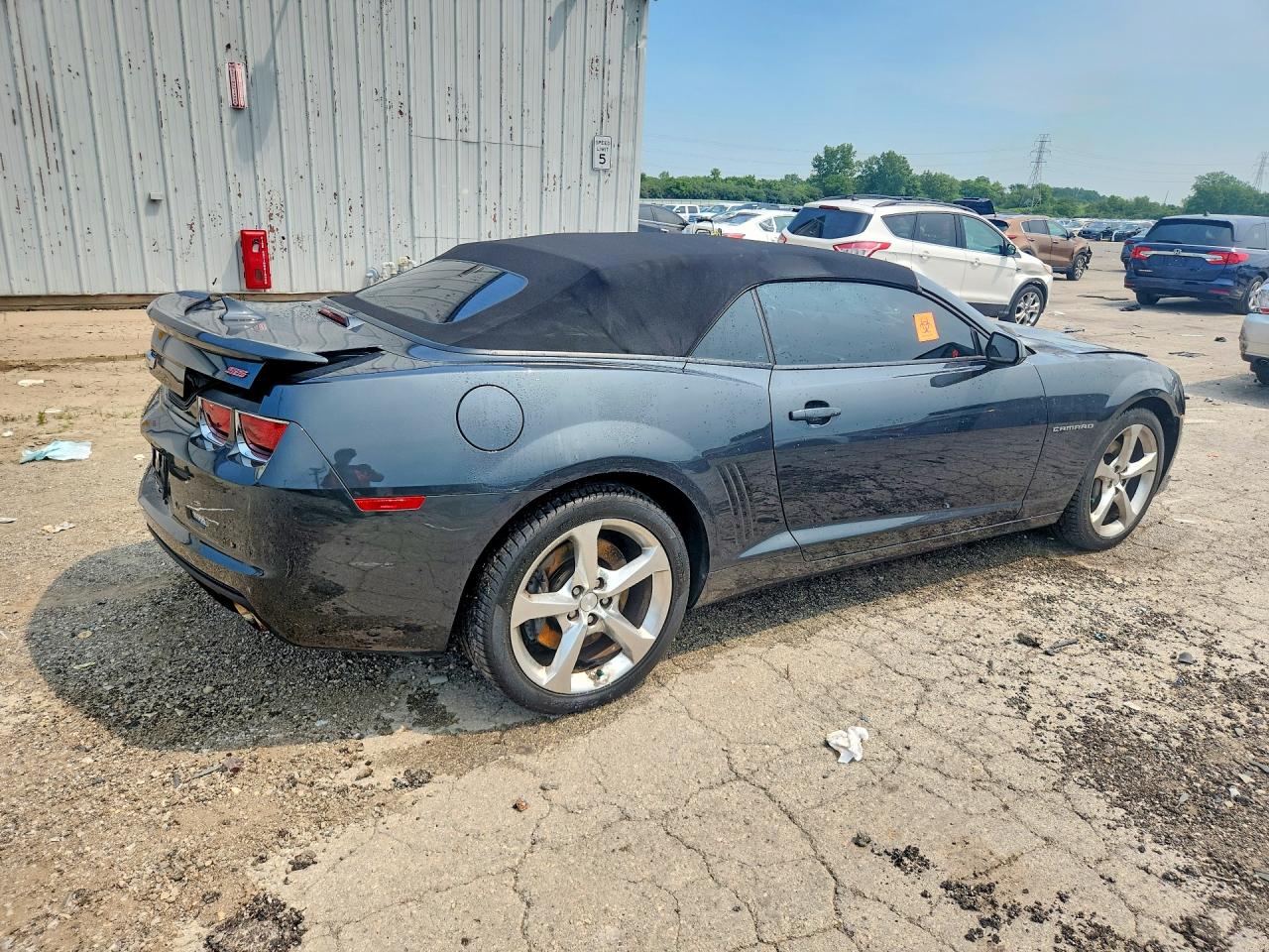 2013 Chevrolet Camaro 2ss Charcoal vin: 2G1FK3DJ6D9149767