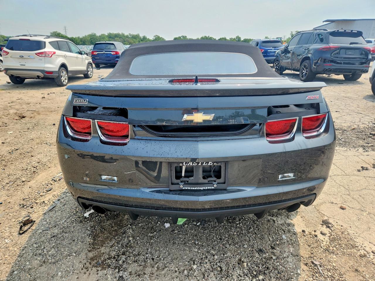 2013 Chevrolet Camaro 2ss Charcoal vin: 2G1FK3DJ6D9149767