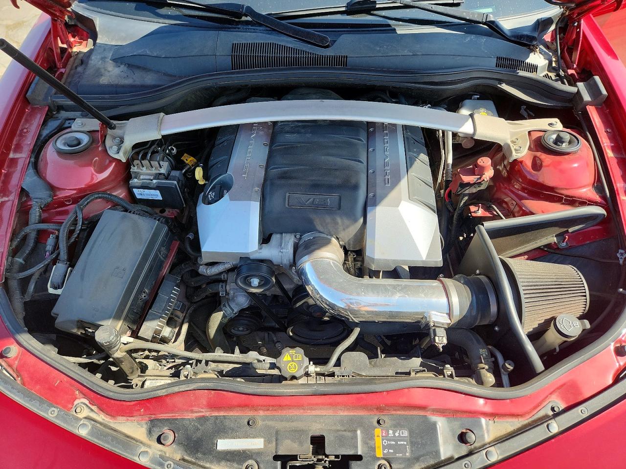 2013 Chevrolet Camaro 2ss Red vin: 2G1FK3DJ6D9169792