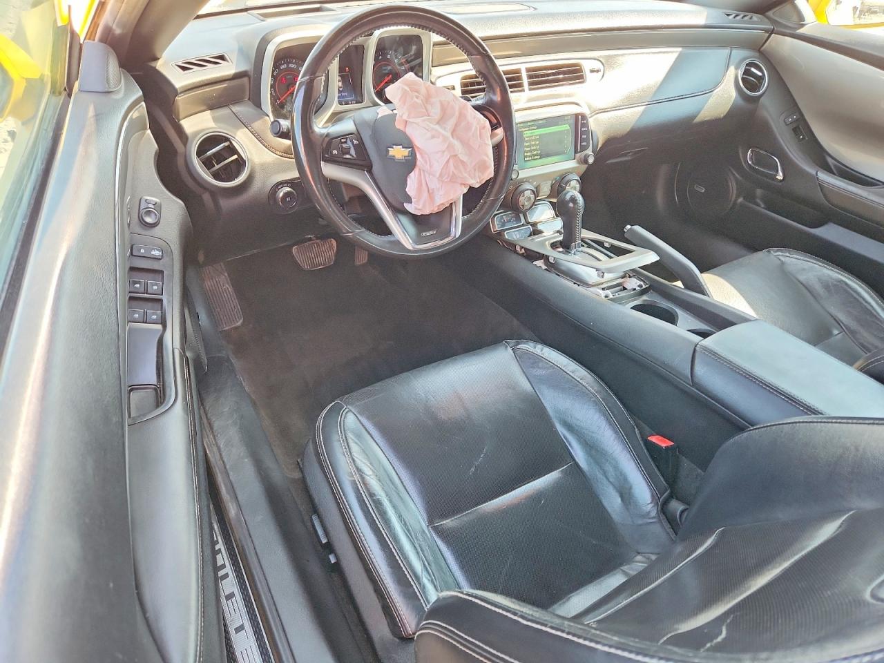 2015 Chevrolet Camaro 2ss Yellow vin: 2G1FK3DJ6F9151604