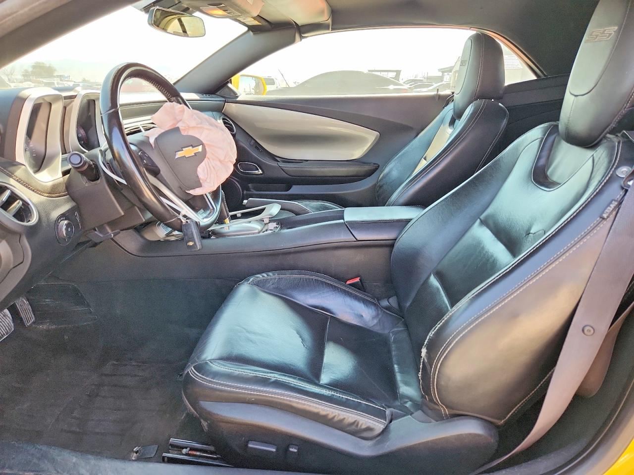 2015 Chevrolet Camaro 2ss Yellow vin: 2G1FK3DJ6F9151604