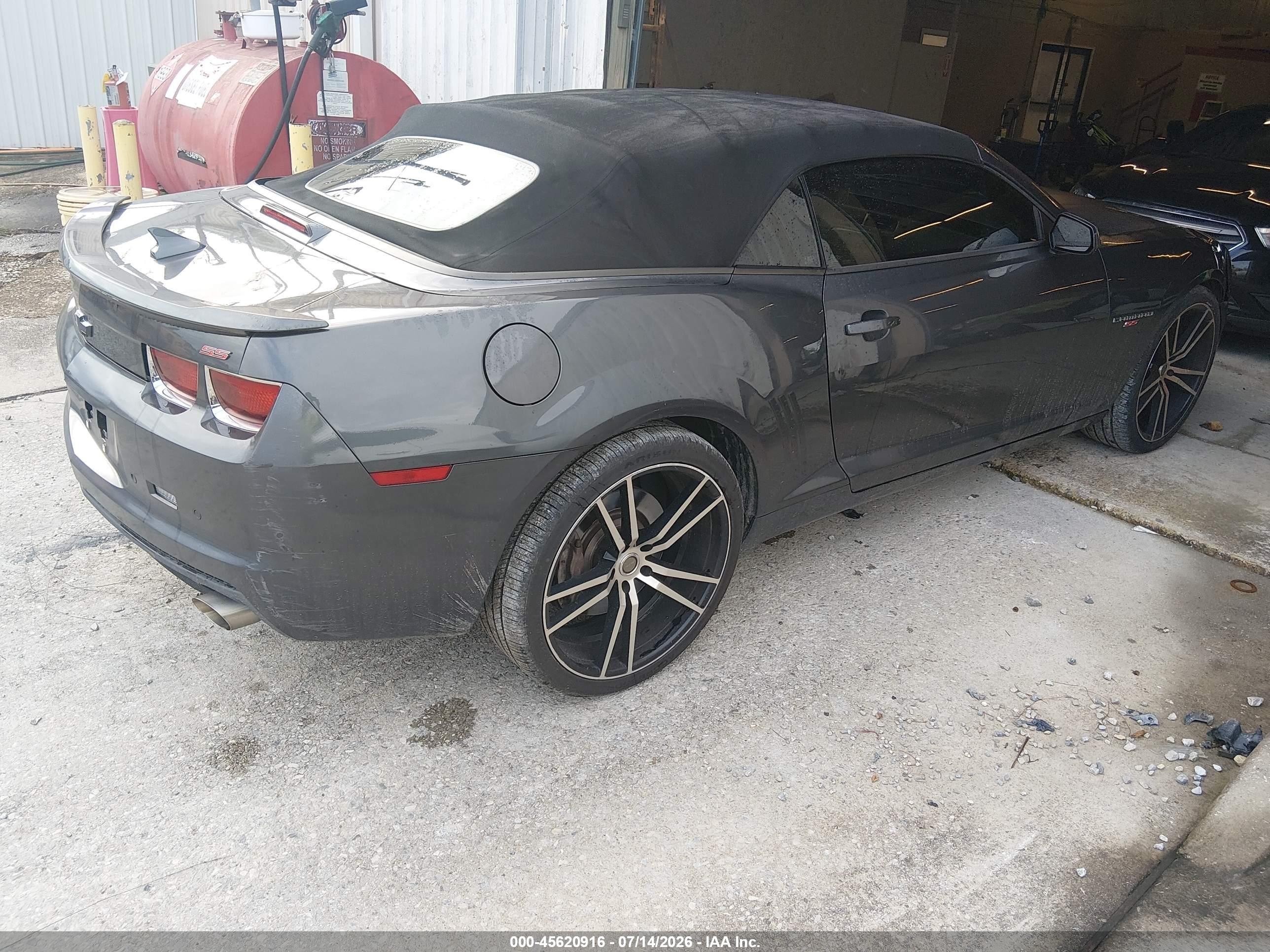 2011 Chevrolet Camaro 2ss Black vin: 2G1FK3DJ8B9162579