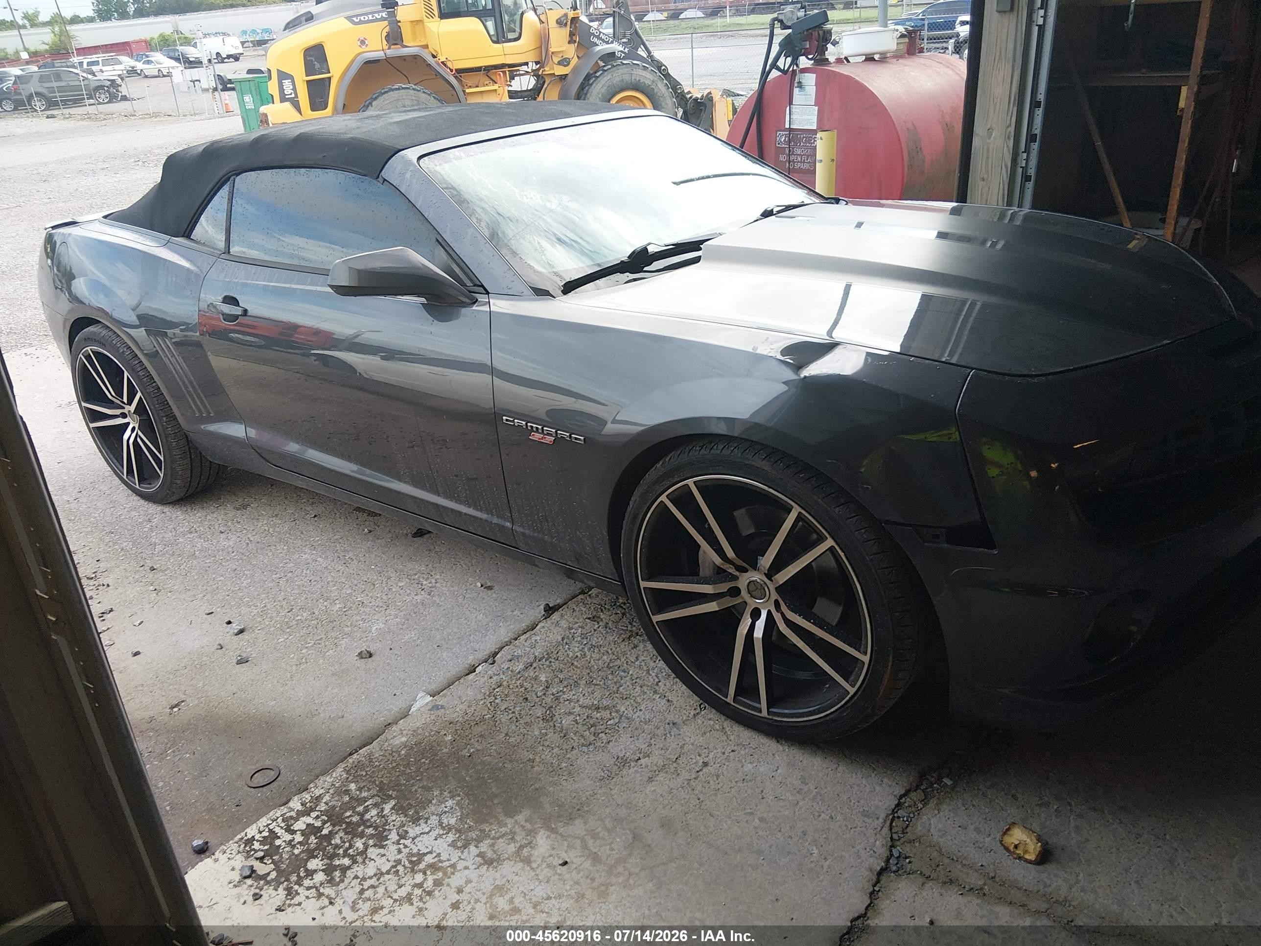 2011 Chevrolet Camaro 2ss Black vin: 2G1FK3DJ8B9162579